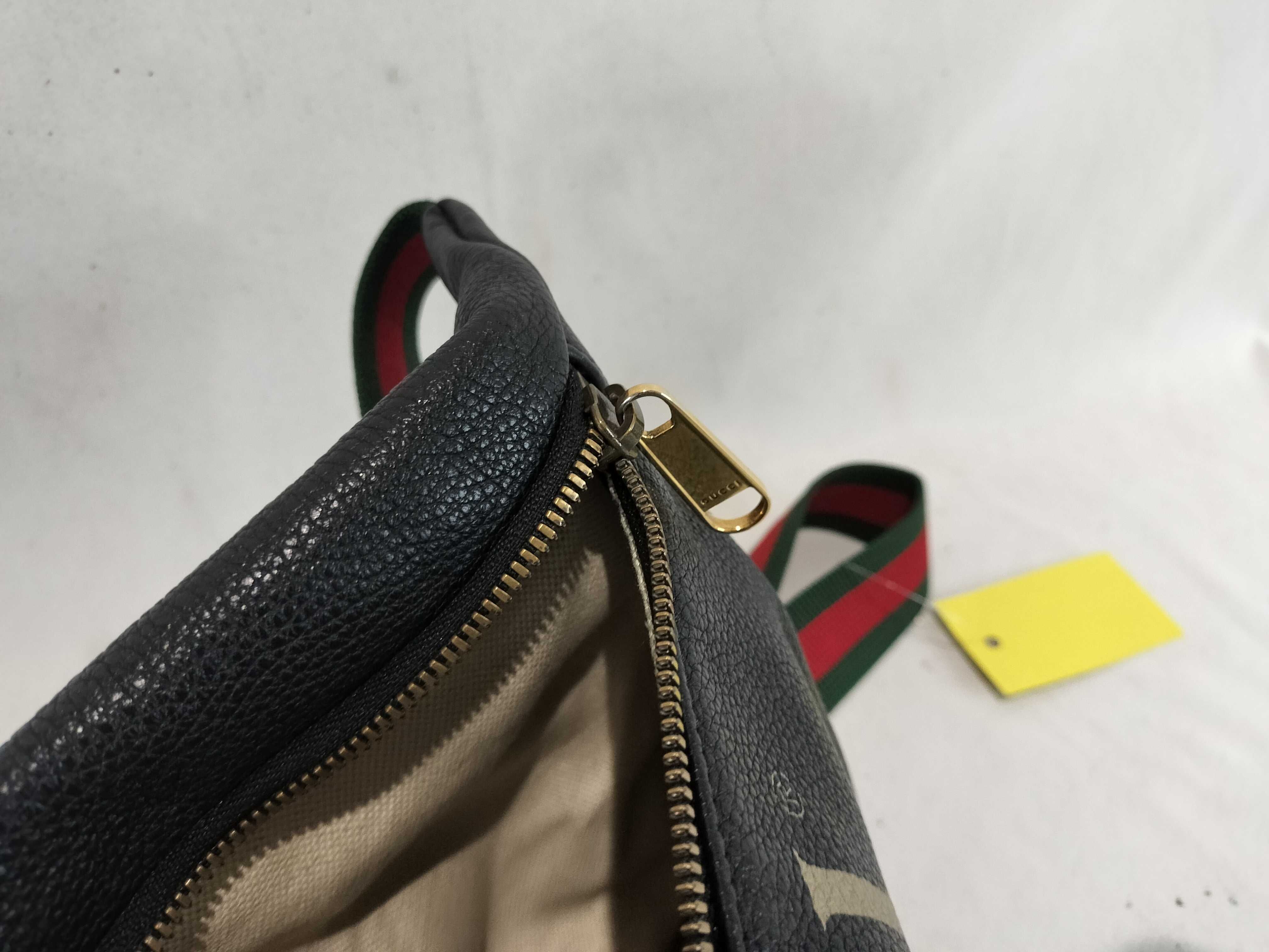 Printed Sherry Line Leather Body Bag Waist Bag — view 11