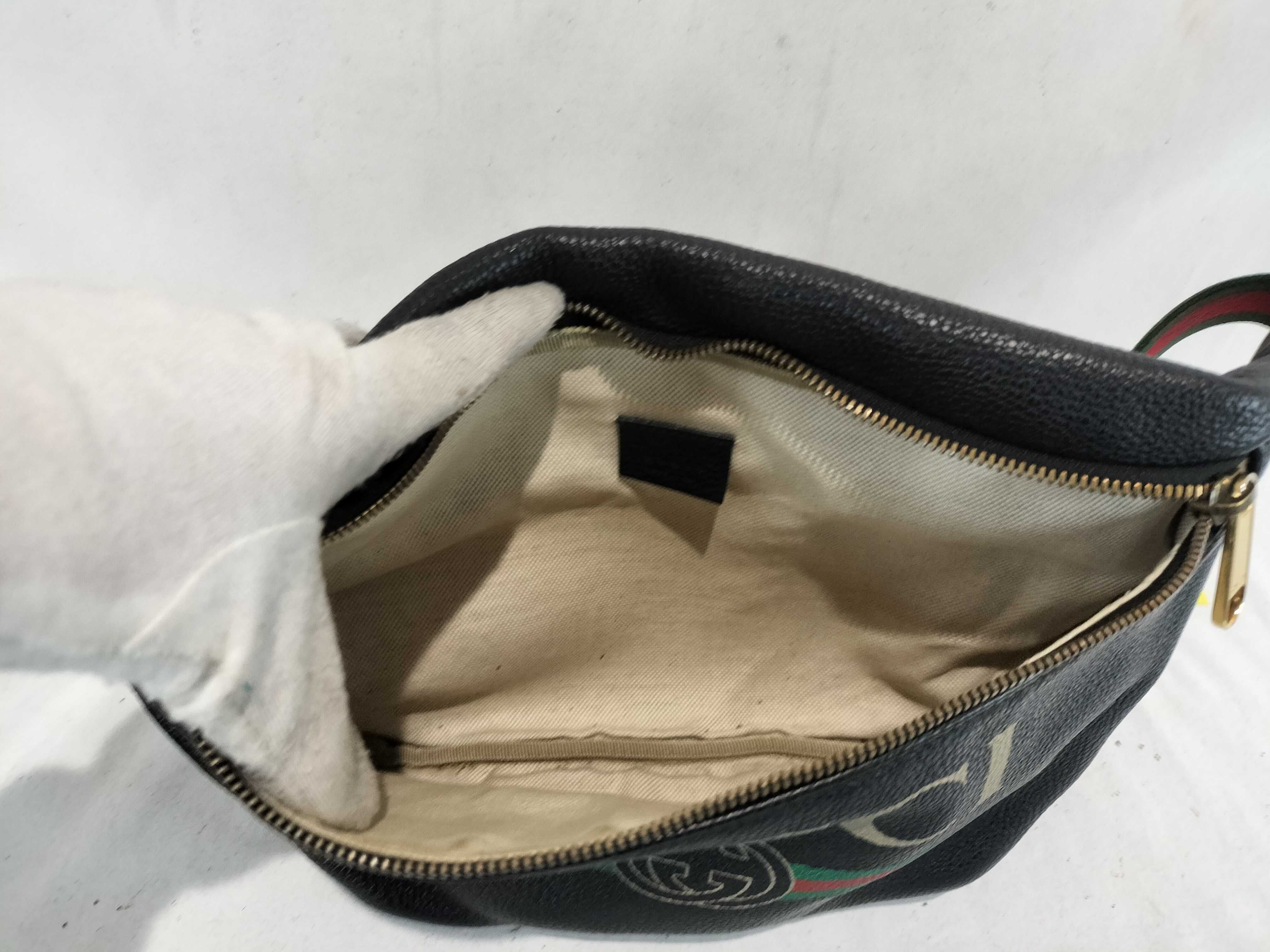 Printed Sherry Line Leather Body Bag Waist Bag — view 9