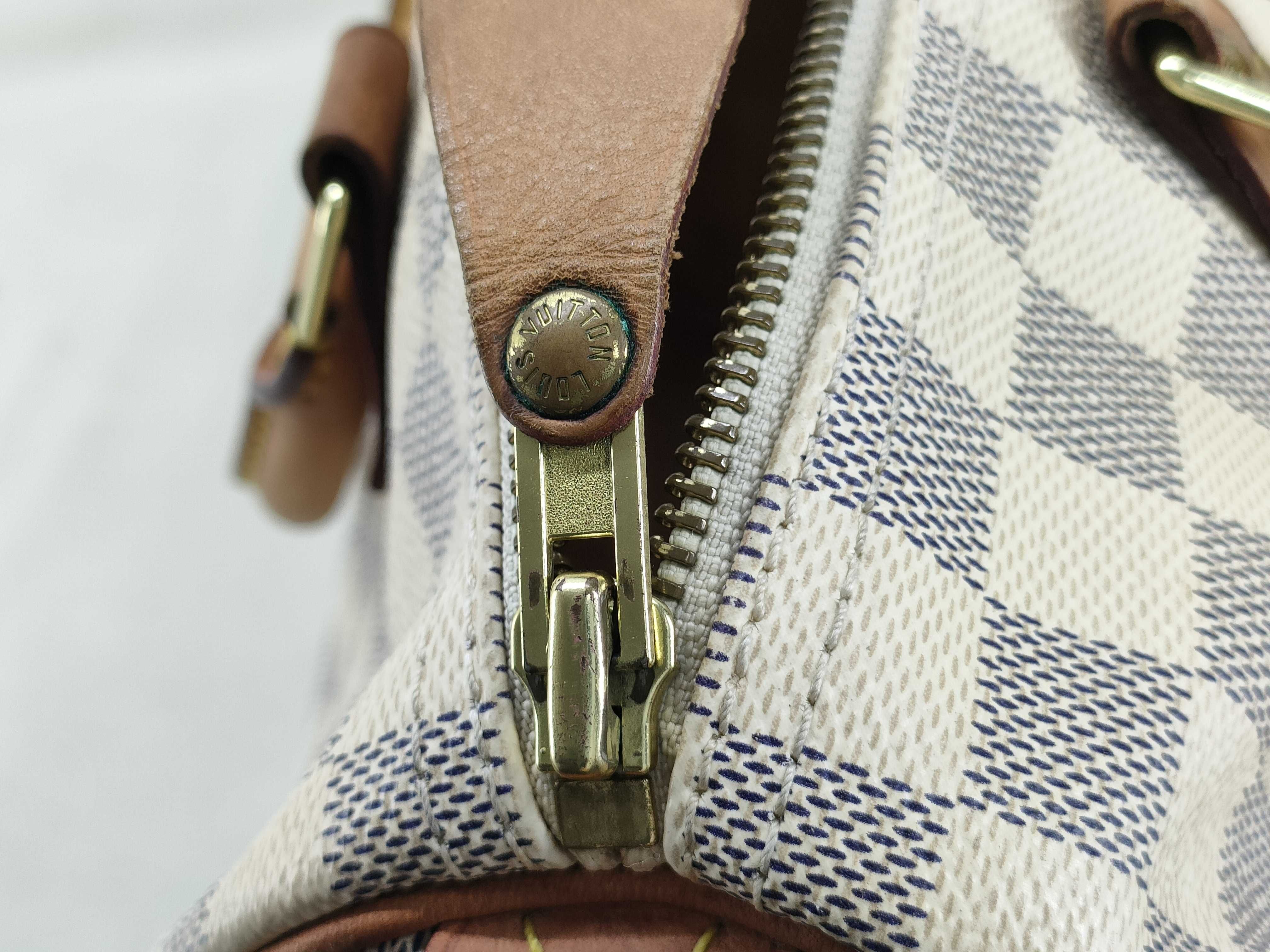 Damier Azur Speedy 30 Boston Bag — view 13
