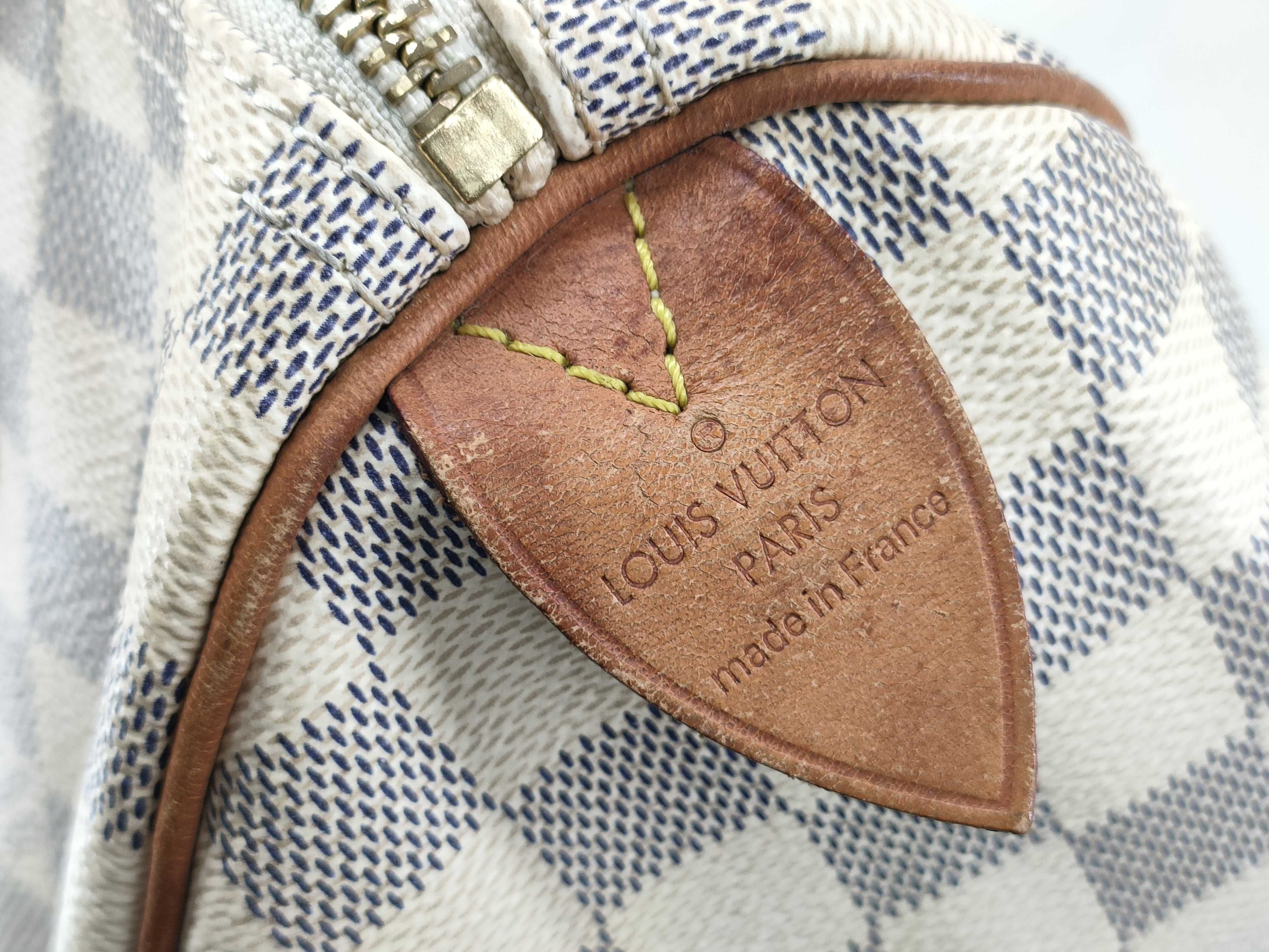 Damier Azur Speedy 30 Boston Bag — view 9