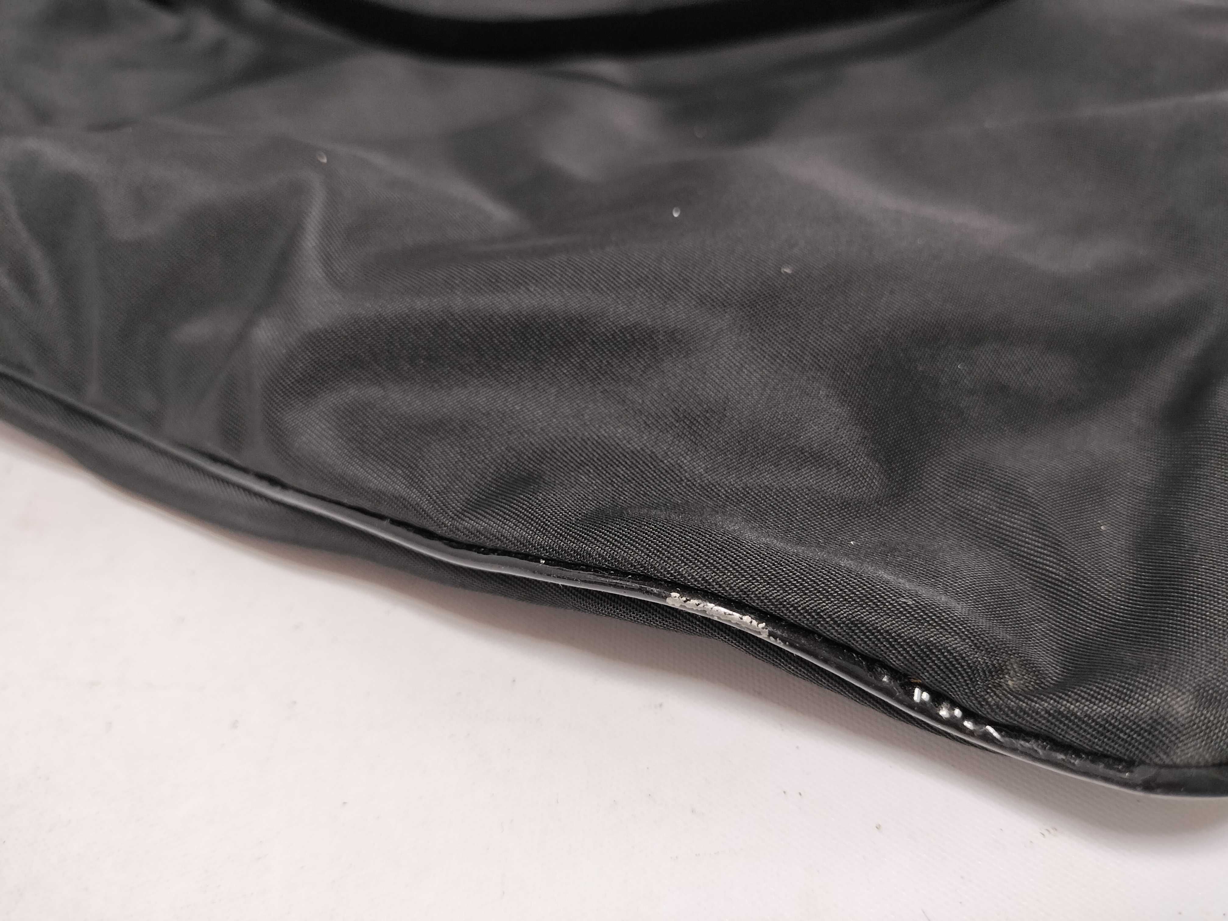 Nylon Tessuto Handbag, Black Tote Bag — view 13