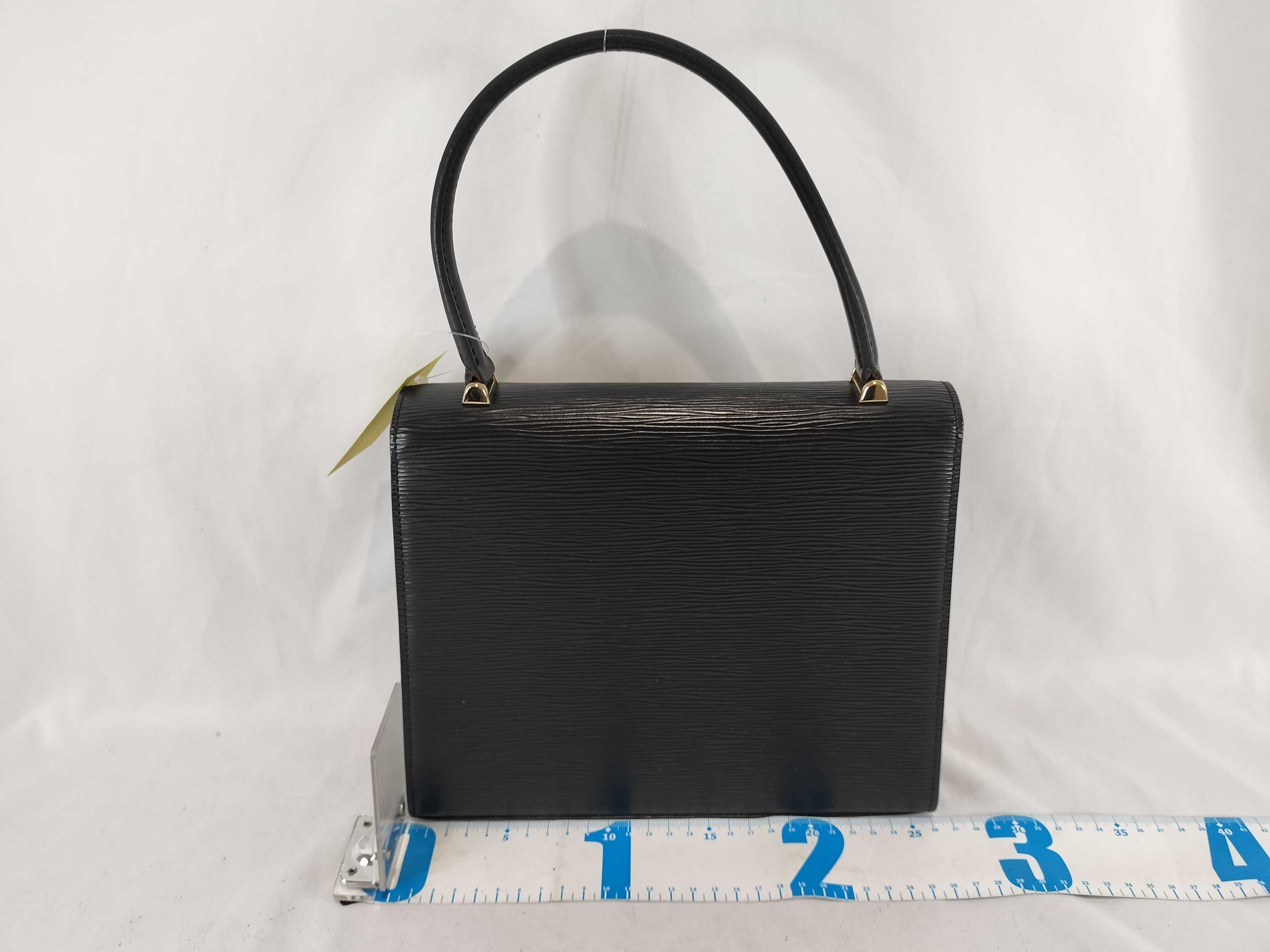 Epi Malzerbes Black Handbag — view 2
