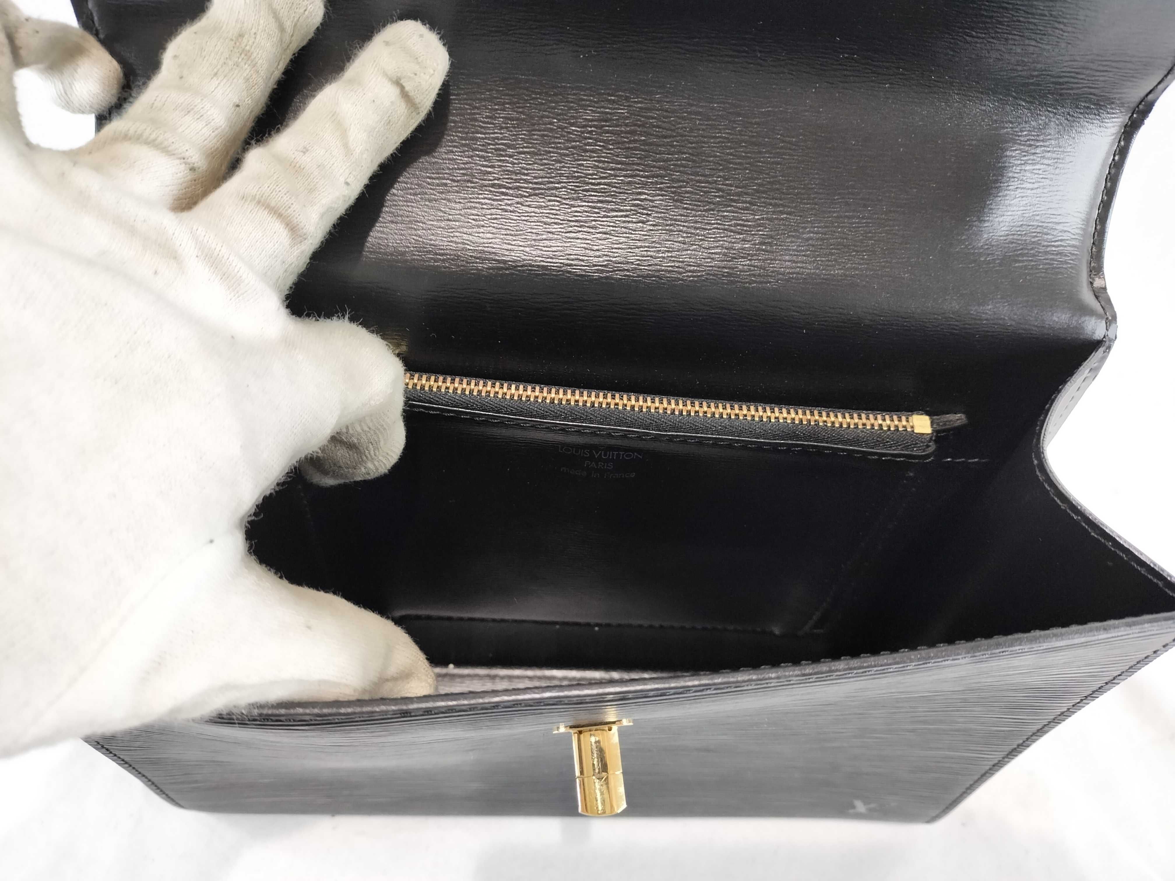 Epi Malzerbes Black Handbag — view 11