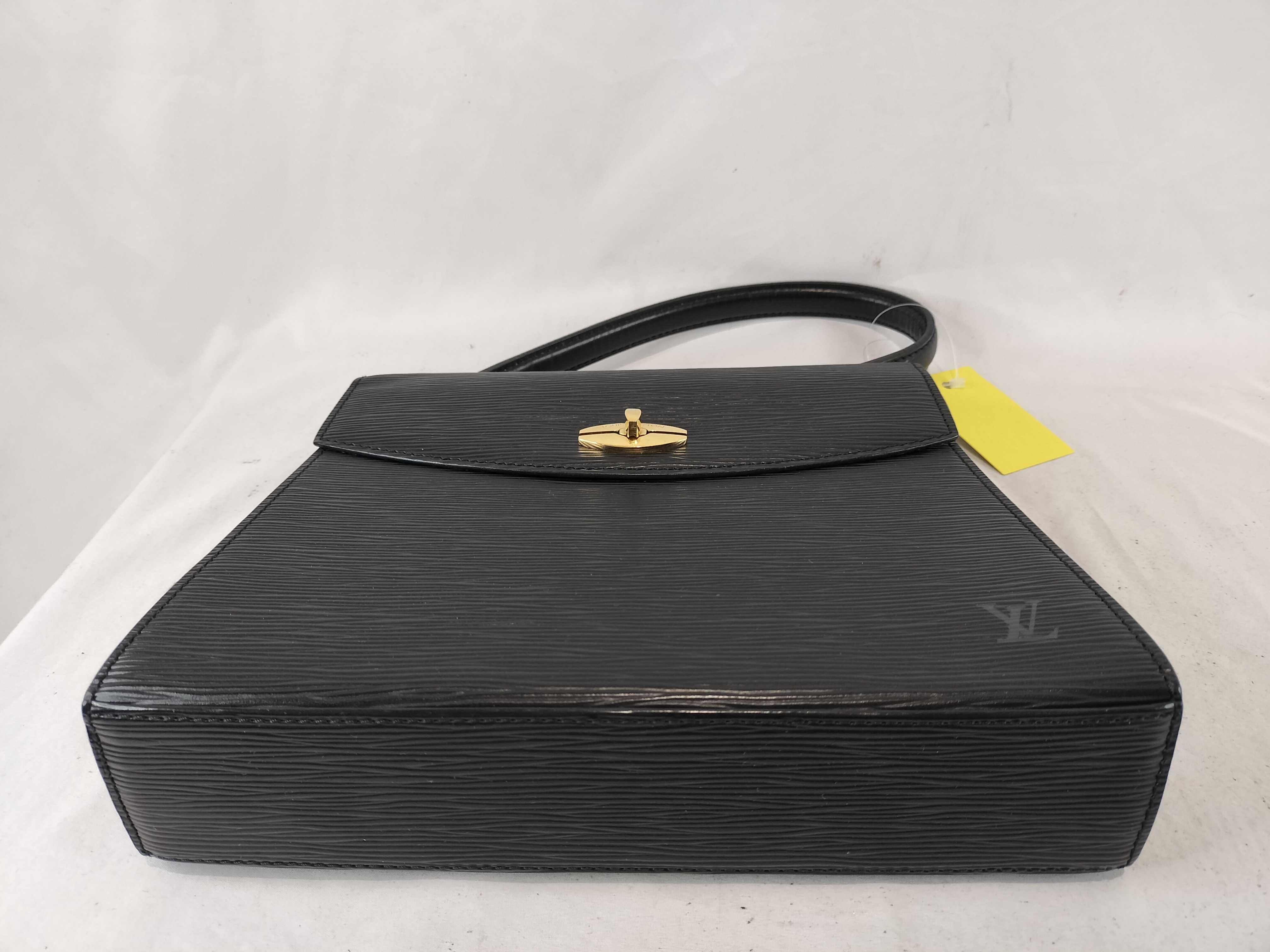 Epi Malzerbes Black Handbag — view 7