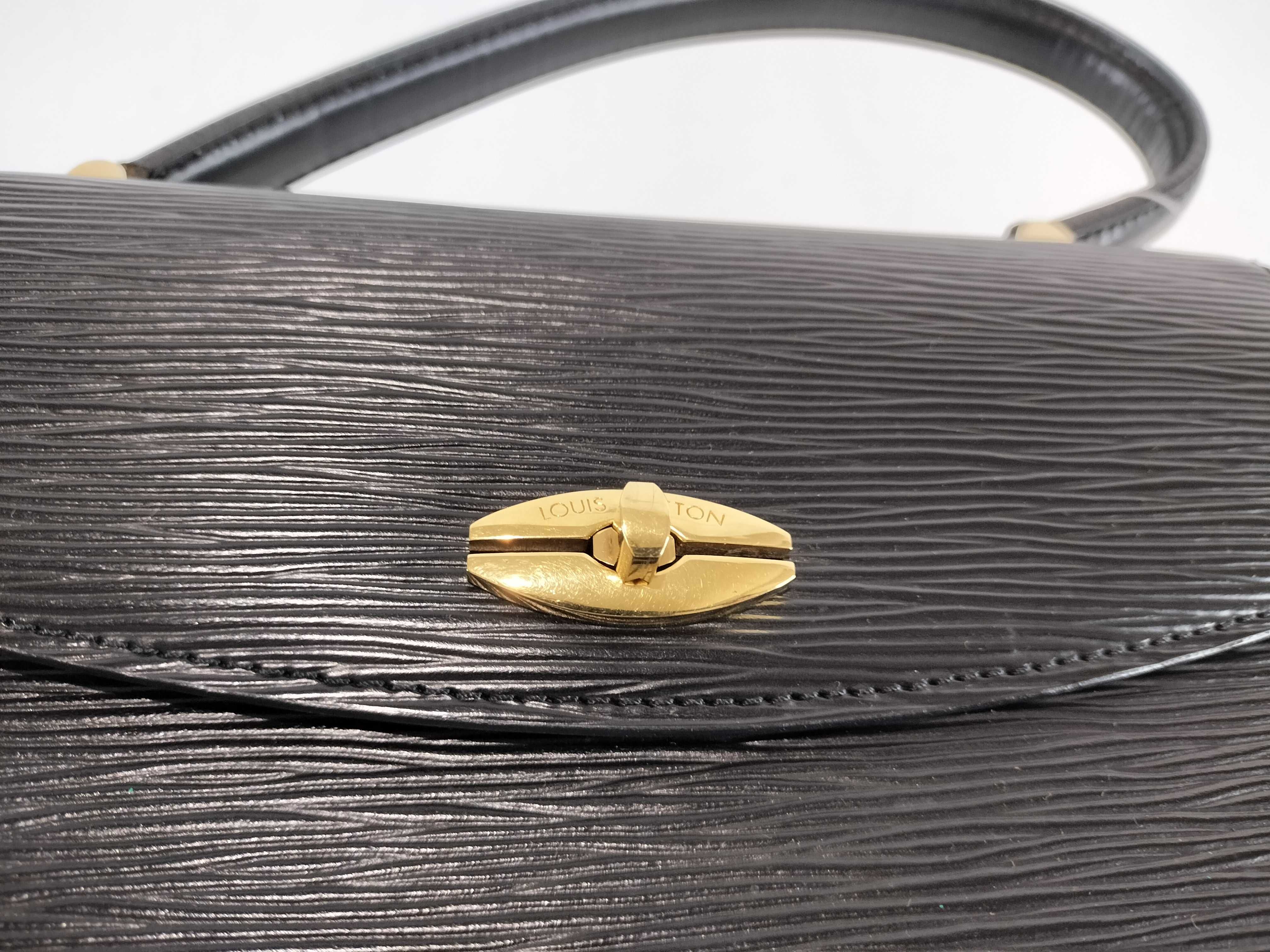 Epi Malzerbes Black Handbag — view 9