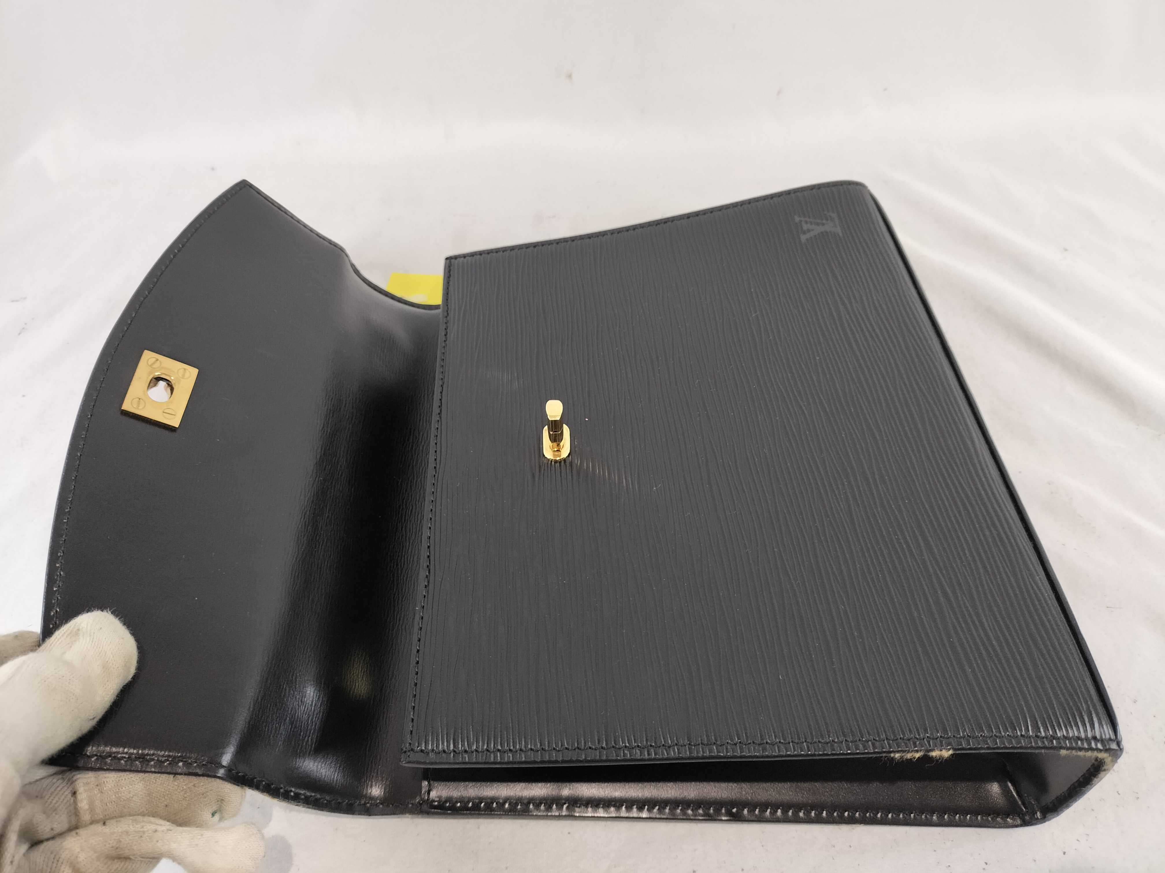 Epi Malzerbes Black Handbag — view 10