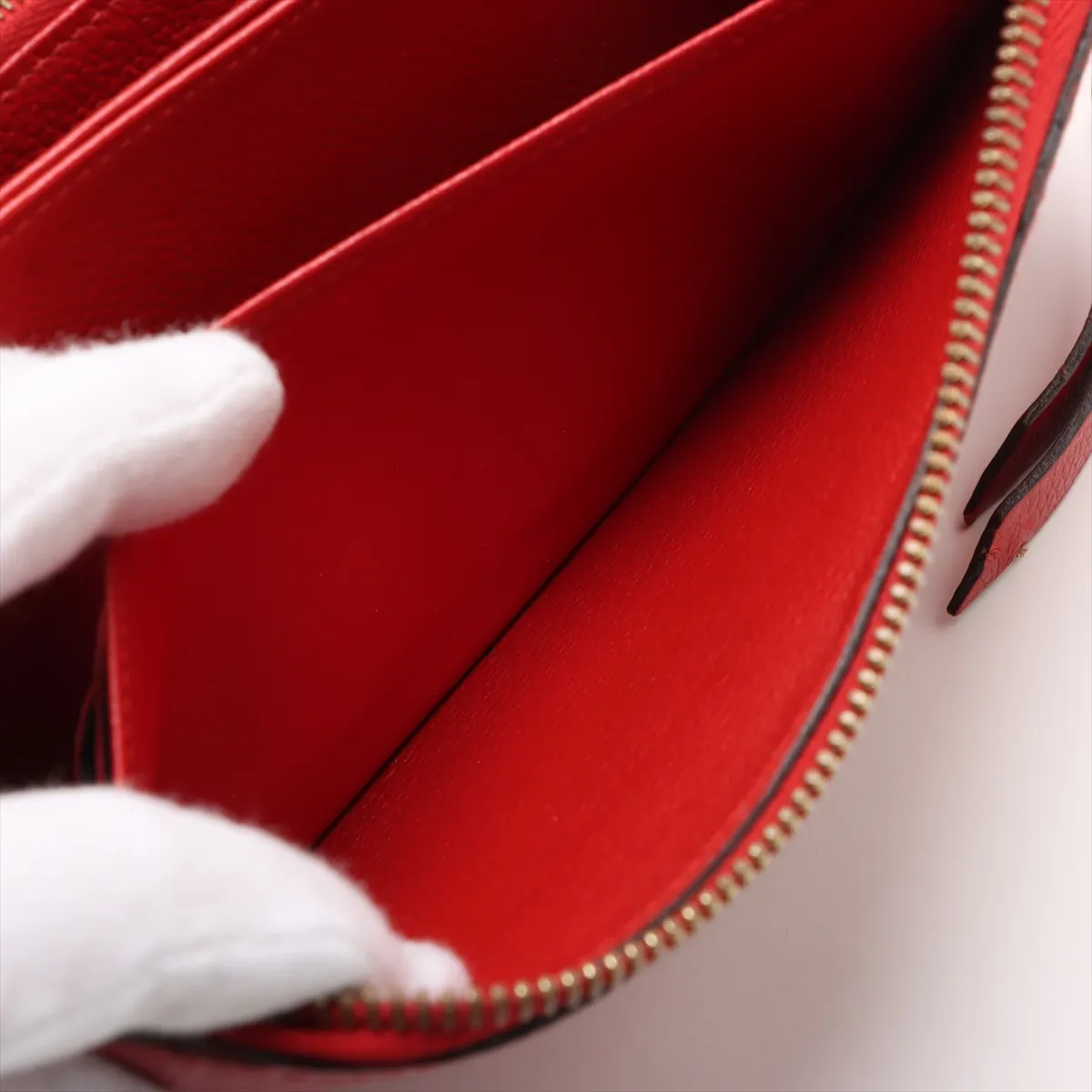 Empreinte Zippy Wallet M61865 SP1194 Cerise Round Zip Wallet — view 7