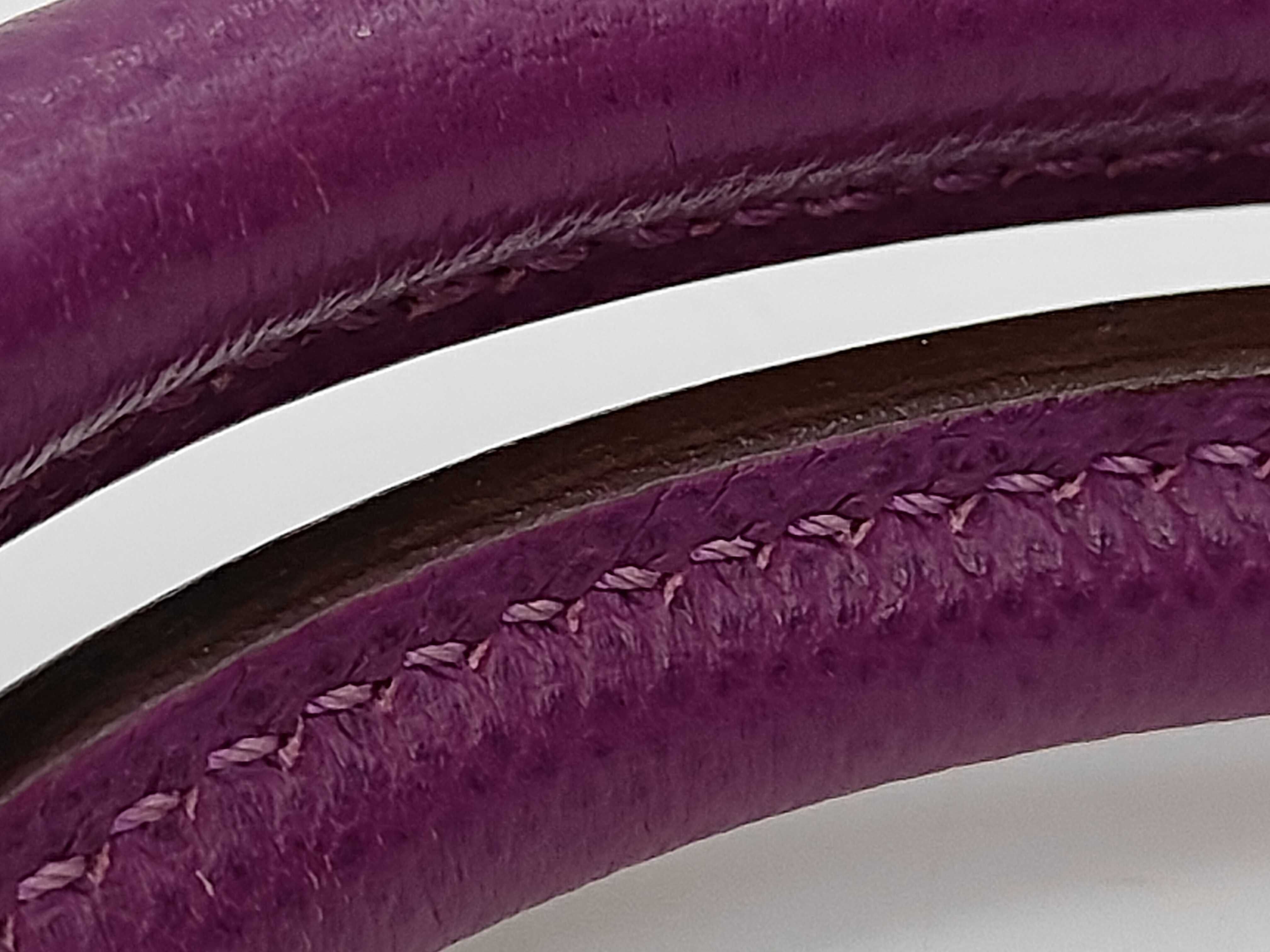 Birkin 30 Purple Handbag with Silver Hardware ( R) — view 6