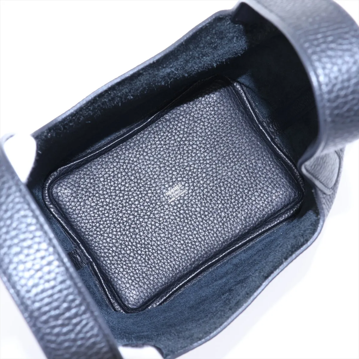 Picotin Lock 18 PM, Taurillon Clemence leather, black, silver hardware, Year: 2020 — view 7