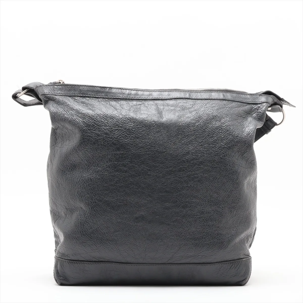 The Day Leather Shoulder Bag, Gray, 340687 — view 2
