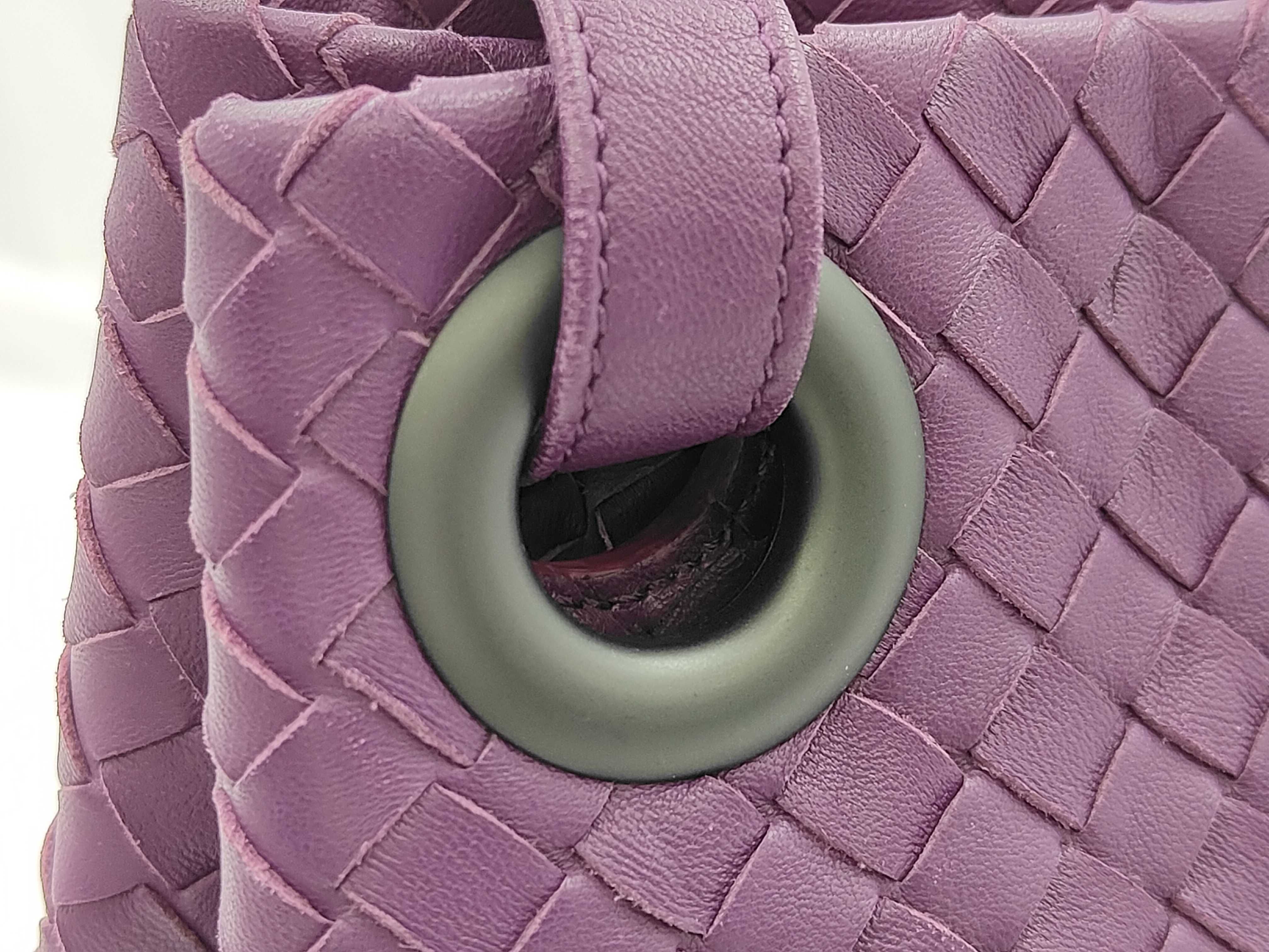 Intrecciato Leather Shoulder Bag — view 5