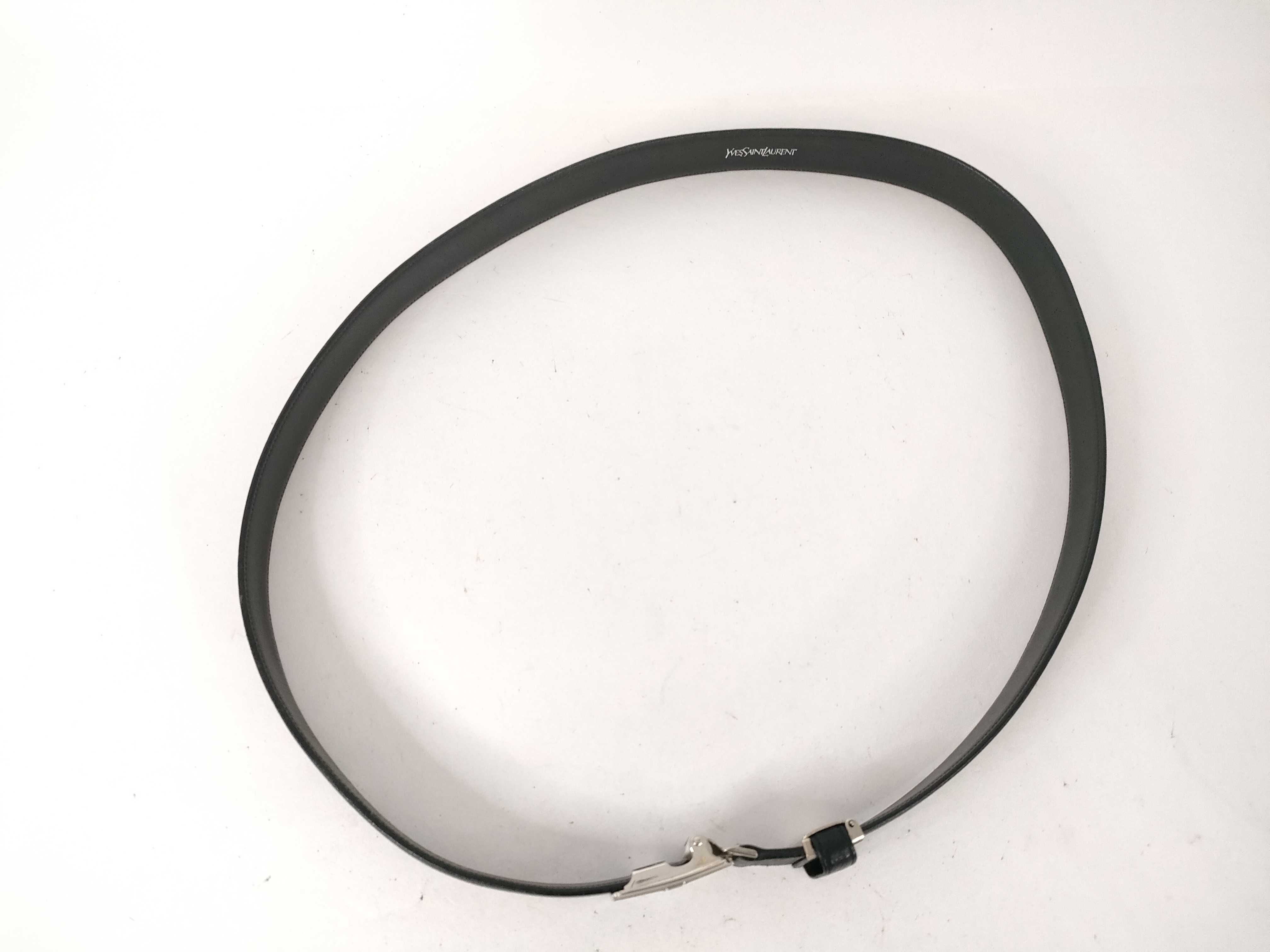 leather belt (YSL belt) — view 3
