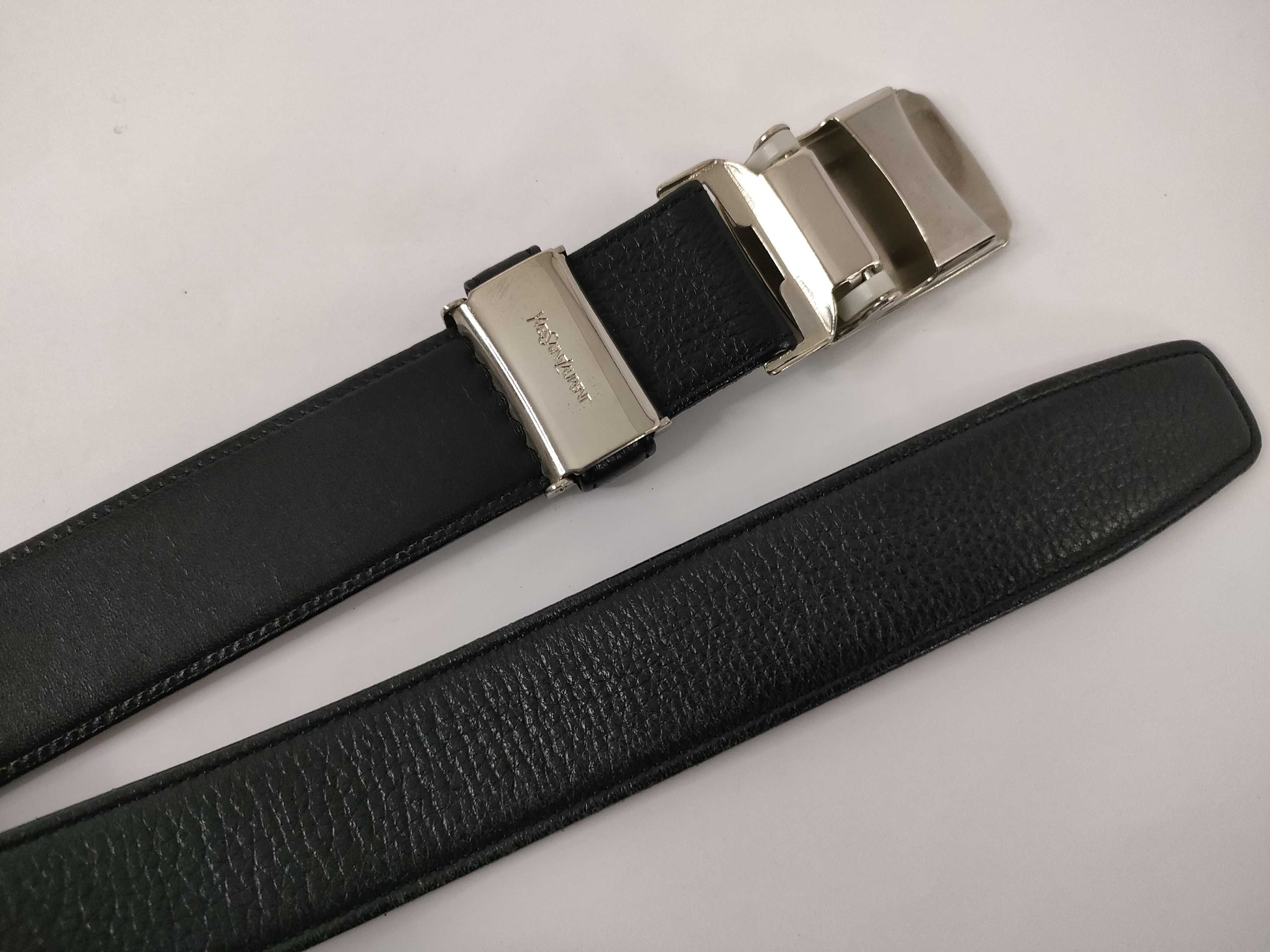 leather belt (YSL belt) — view 4