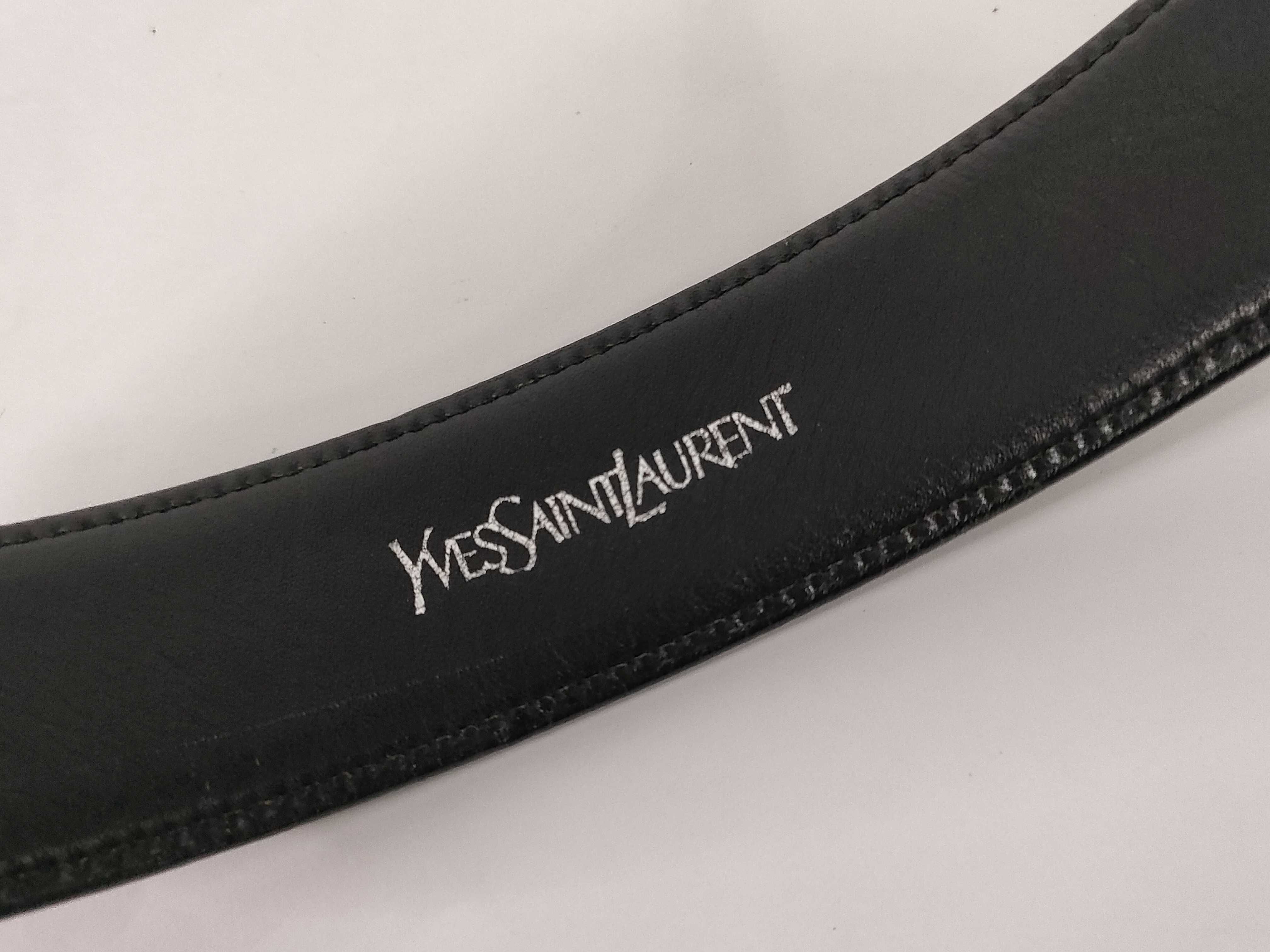 leather belt (YSL belt) — view 5