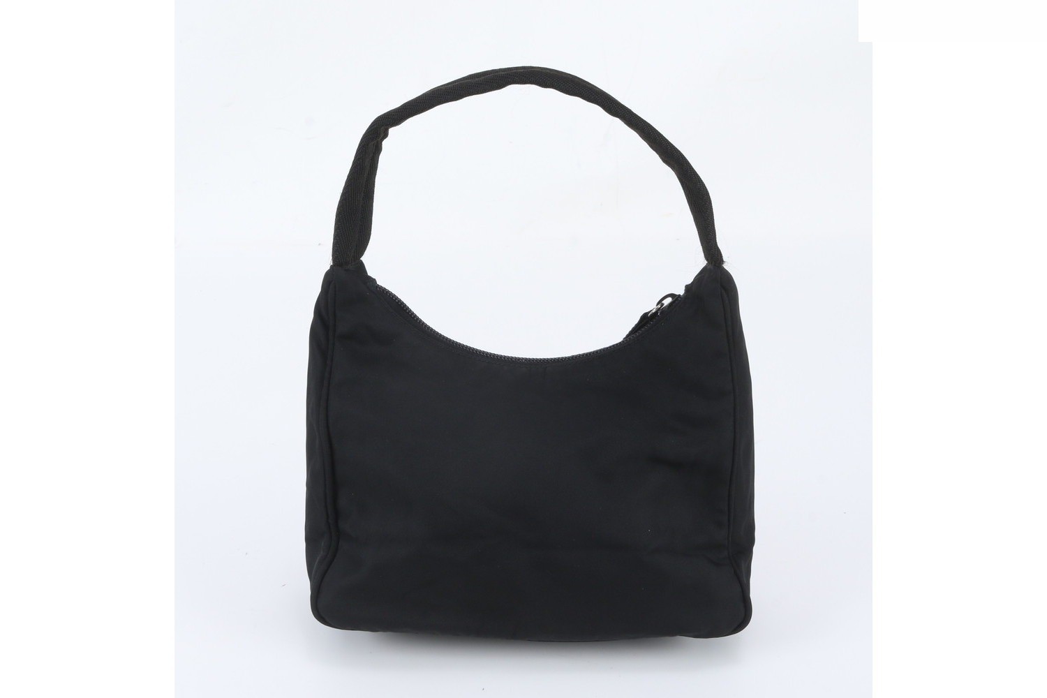 Tessuto Nylon Triangle Logo Handbag — view 3
