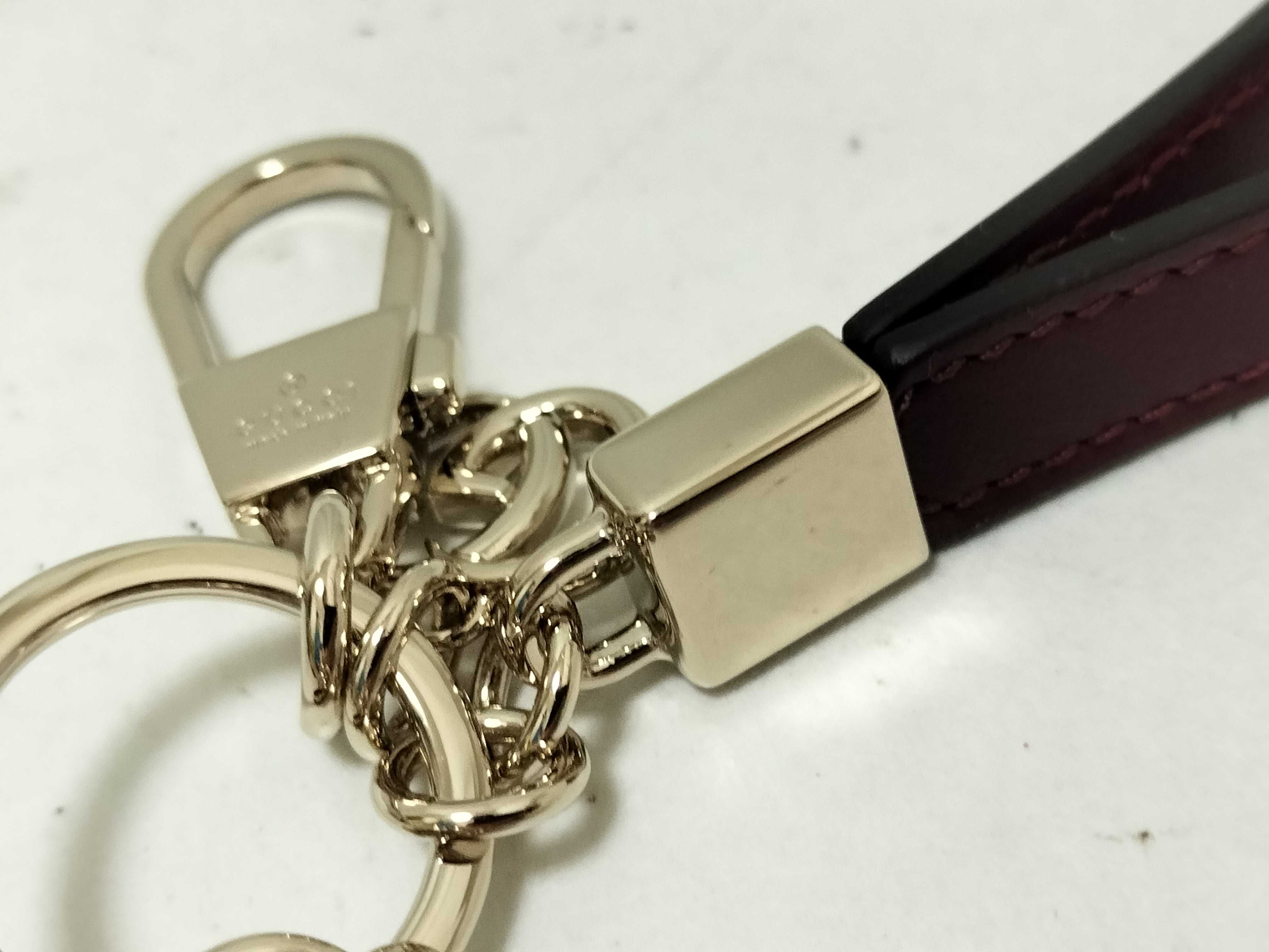 Unused Heart Keyring with Strap Key Case/Keychain — view 8