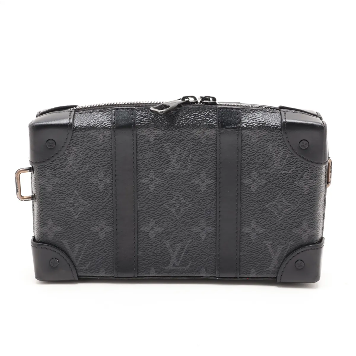 Monogram Eclipse Soft Trunk Wallet M69838 Black (Other model strap available, RFID detected) — view 2