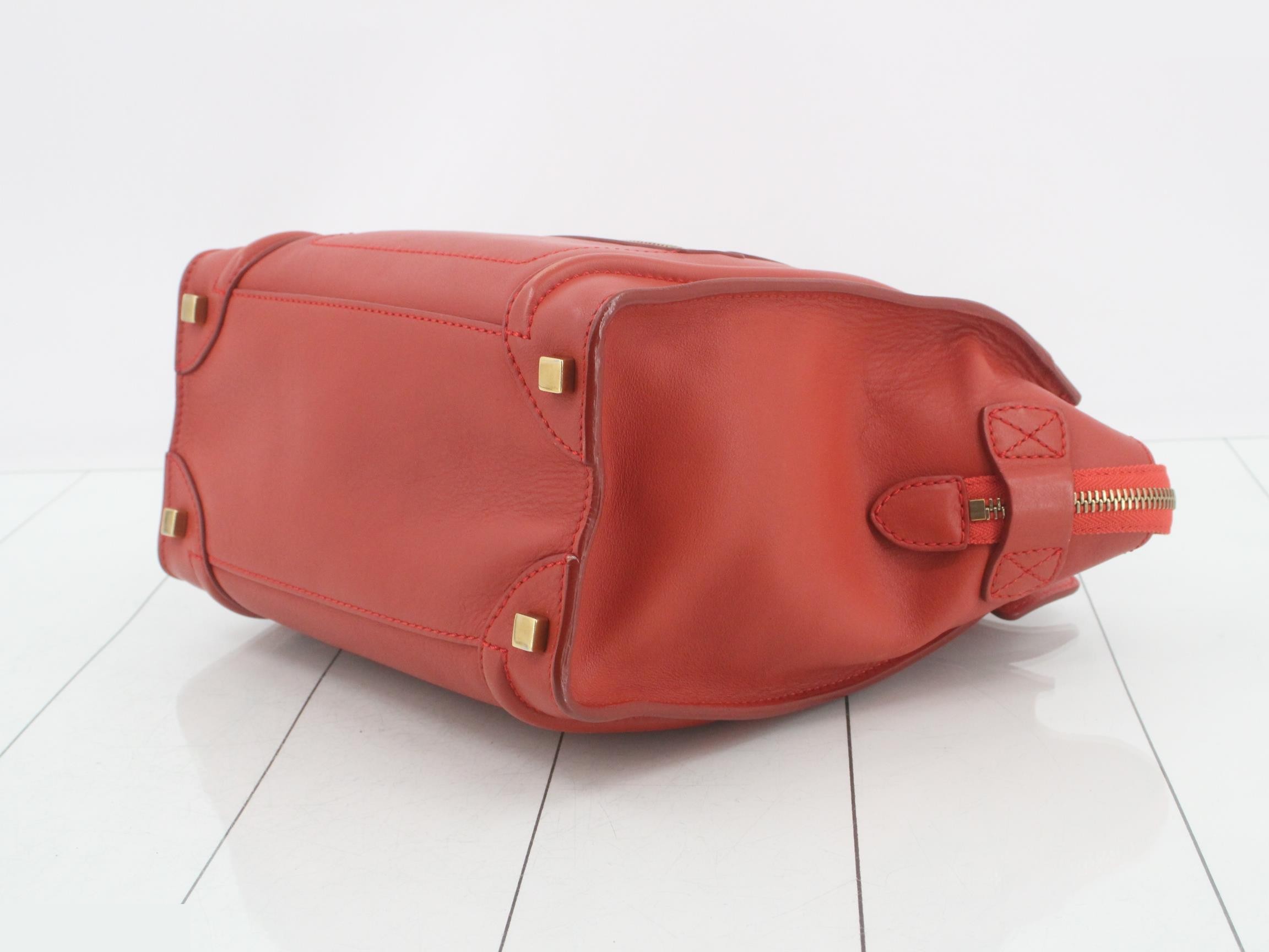 Luggage Micro Shopper Handbag — view 6