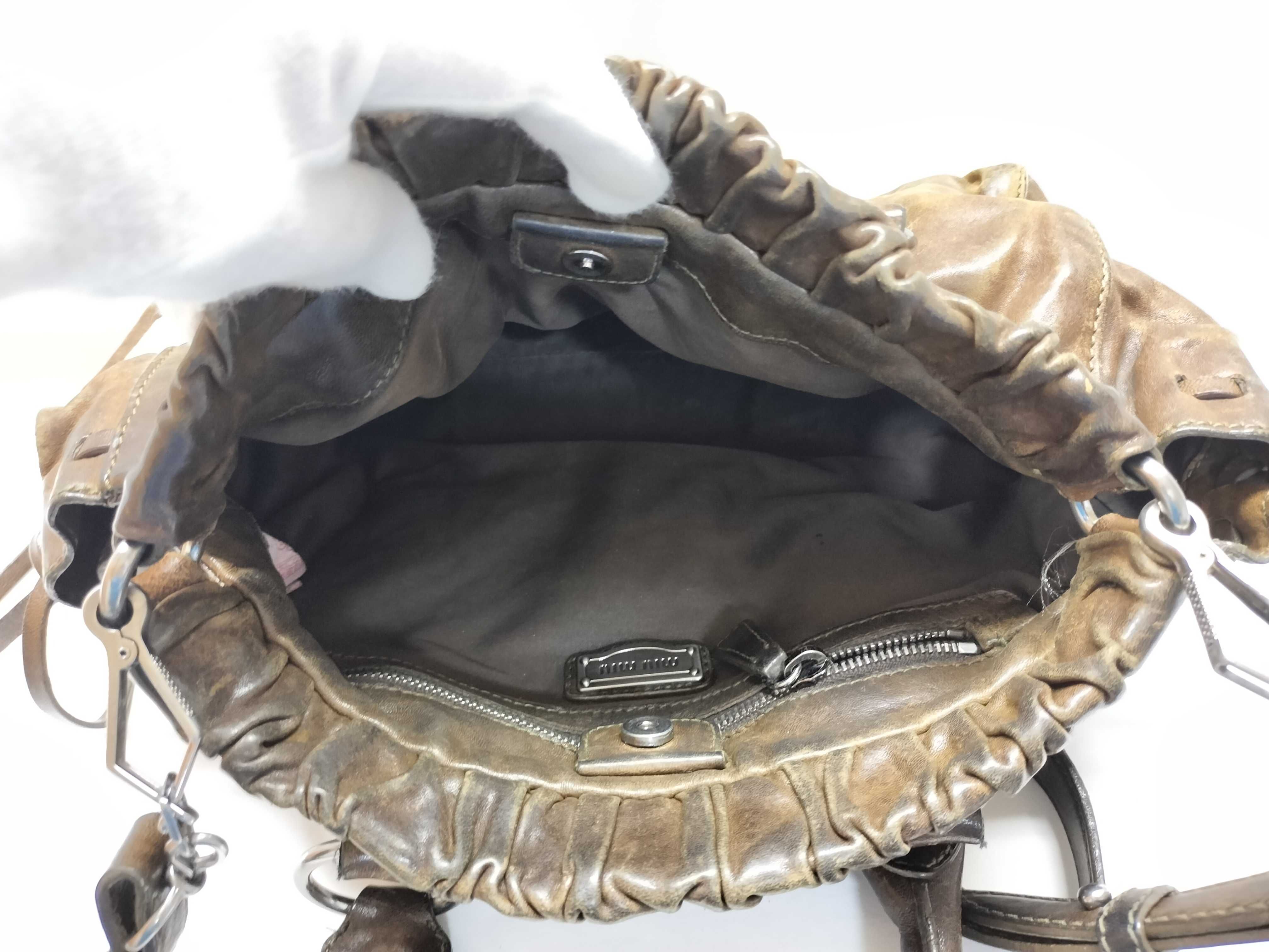 Leather 2-Way Bag Shoulder Bag — view 11