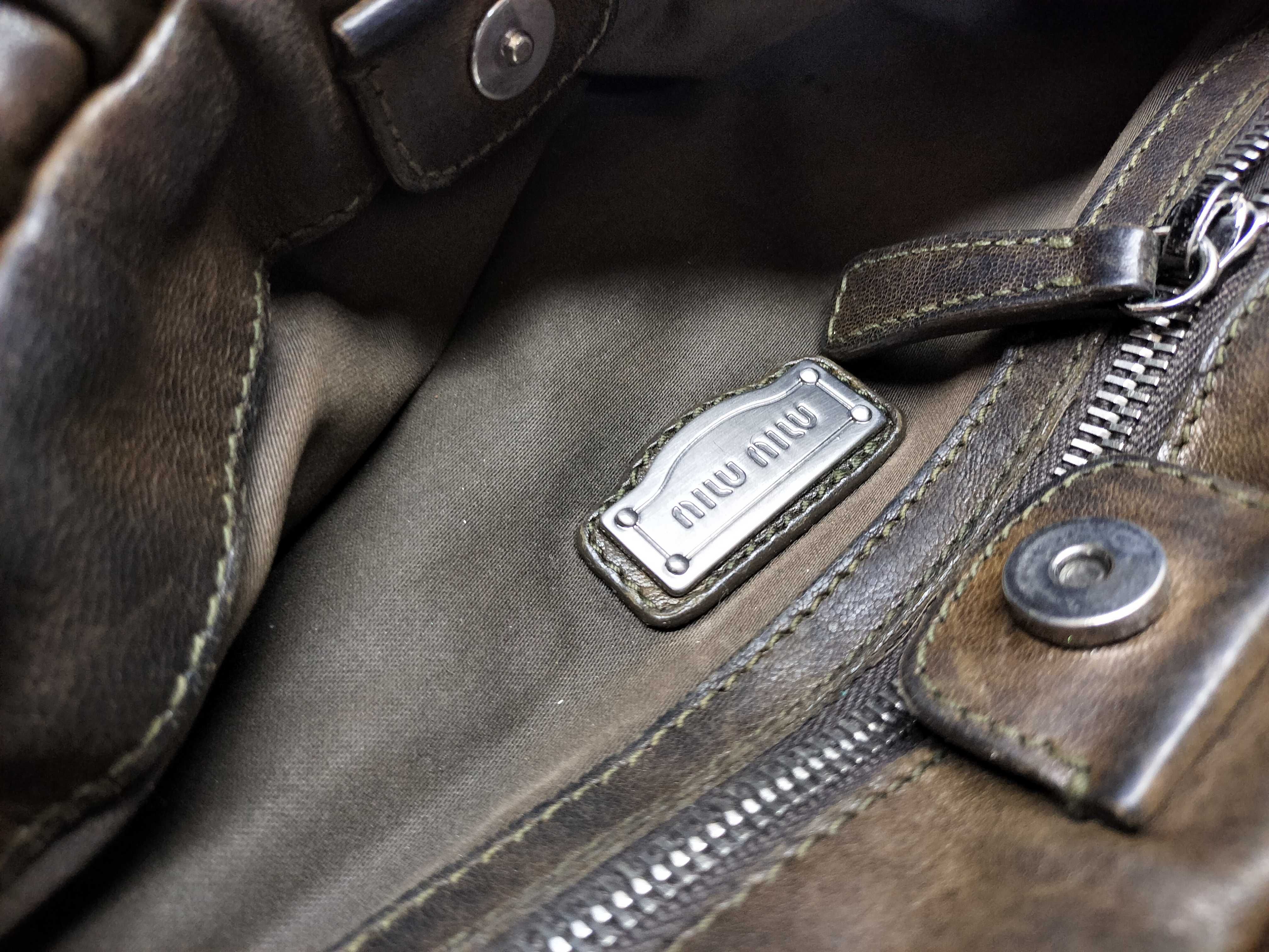 Leather 2-Way Bag Shoulder Bag — view 12