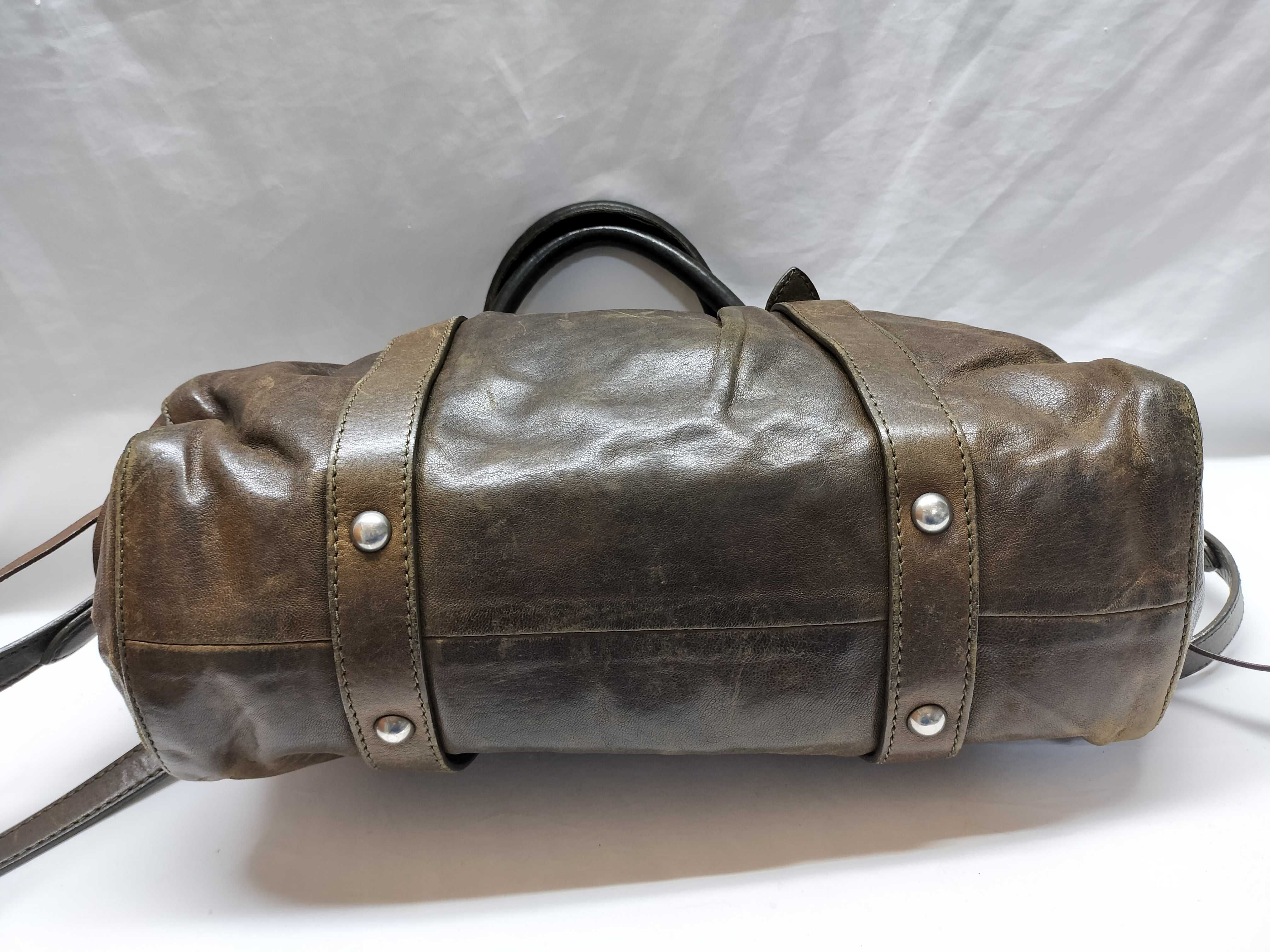 Leather 2-Way Bag Shoulder Bag — view 3