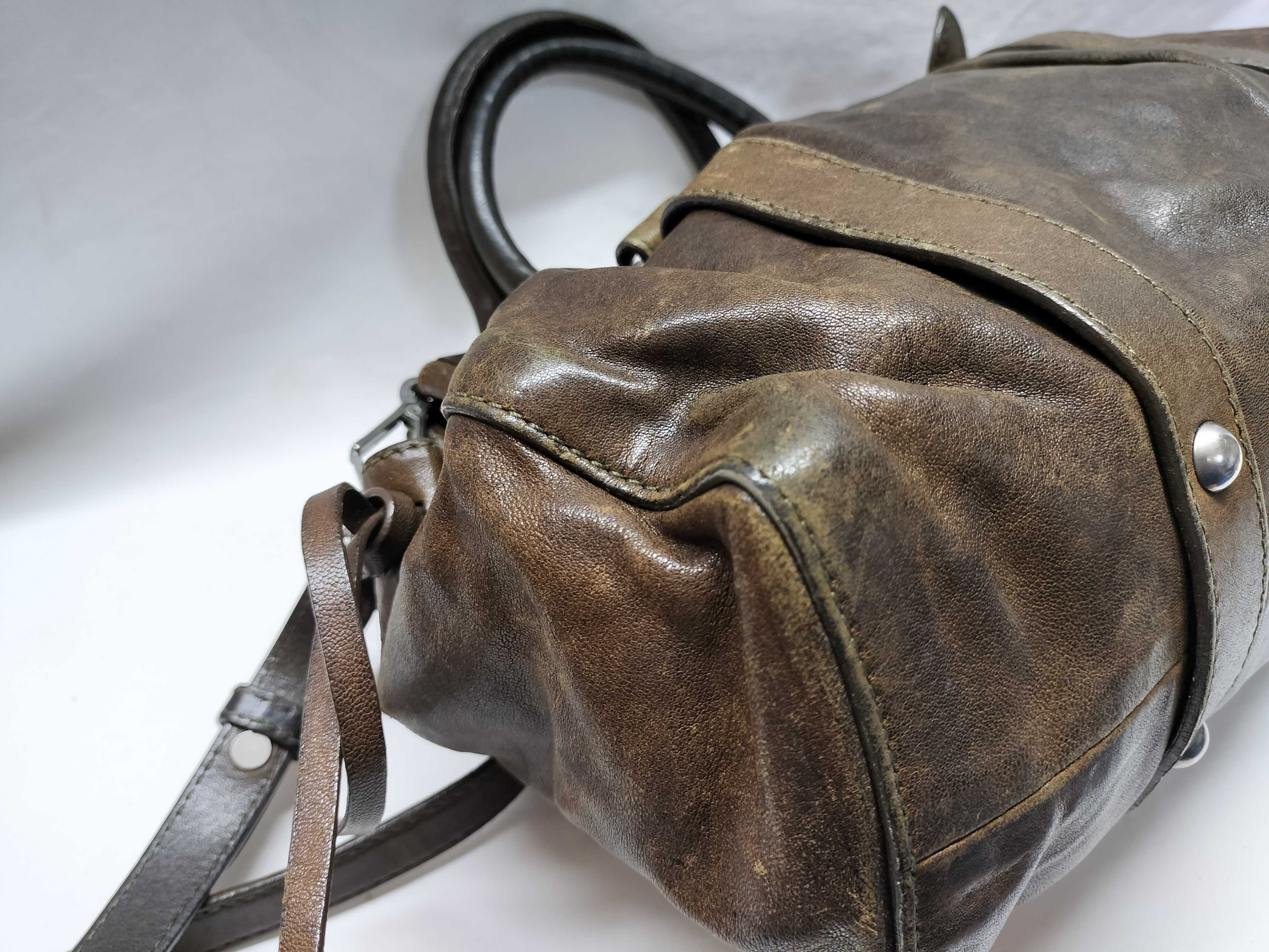 Leather 2-Way Bag Shoulder Bag — view 4