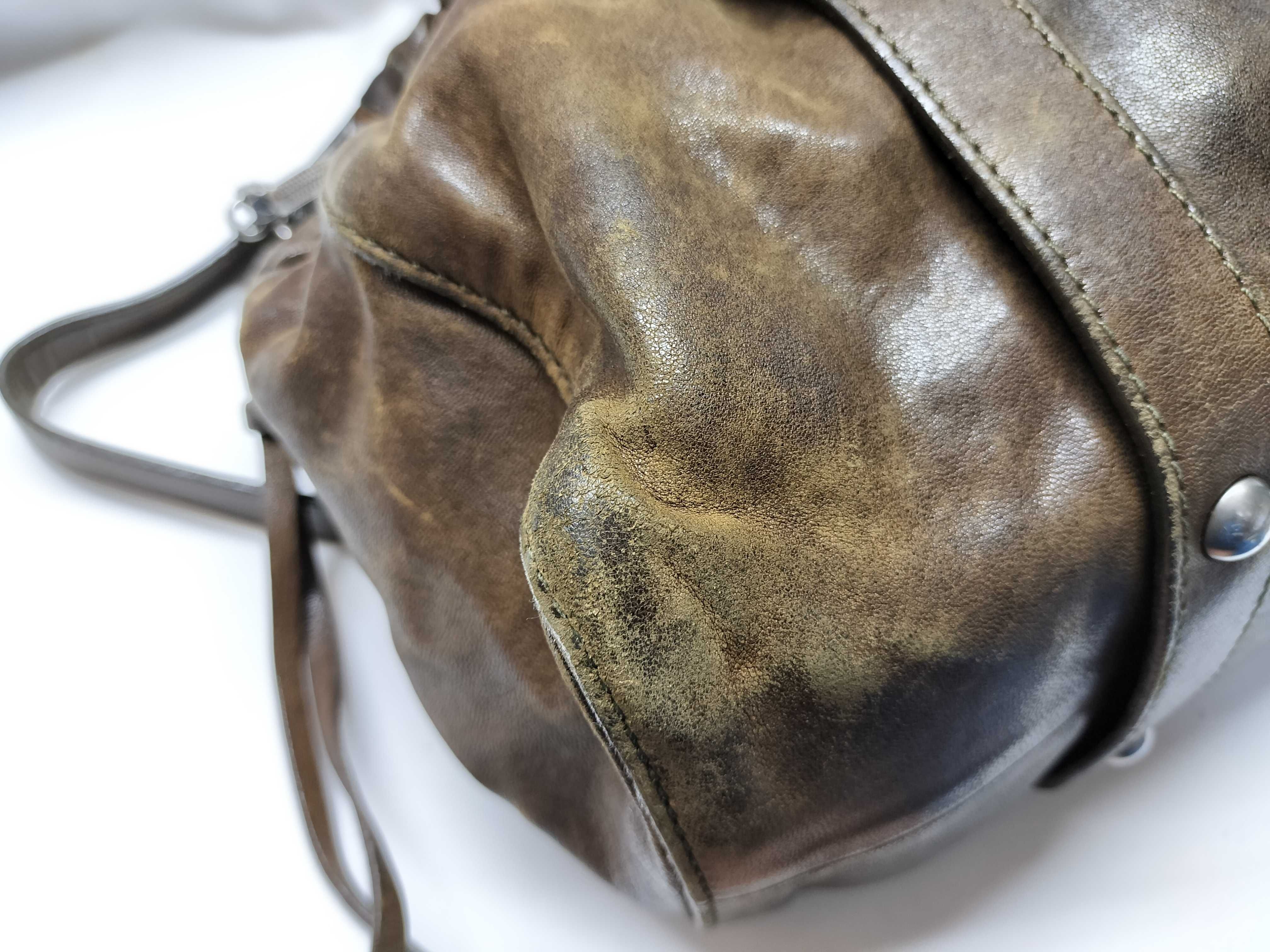 Leather 2-Way Bag Shoulder Bag — view 7