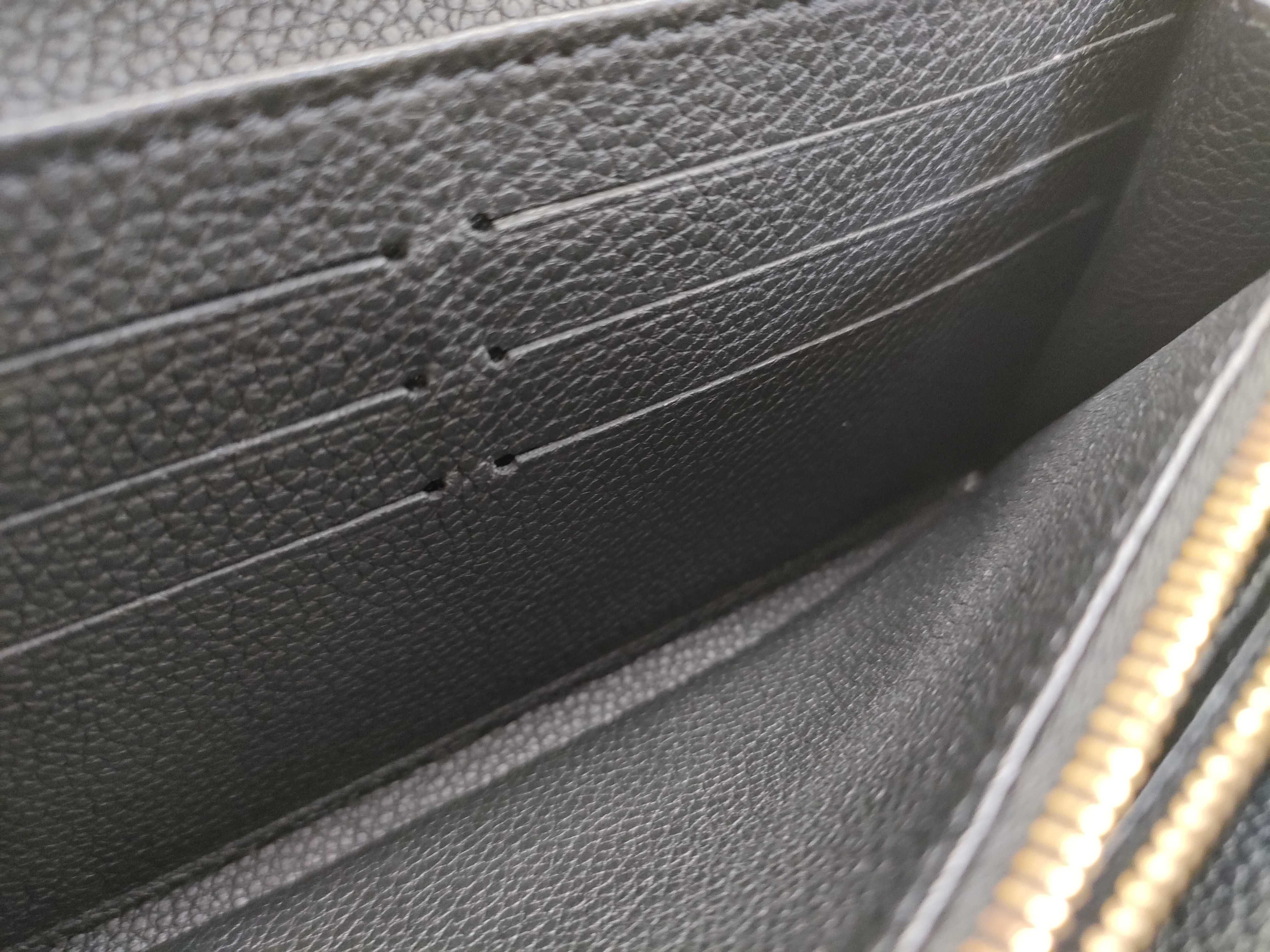 LV Feuille Sarah Noir Long Wallet M61182 Wallet — view 11