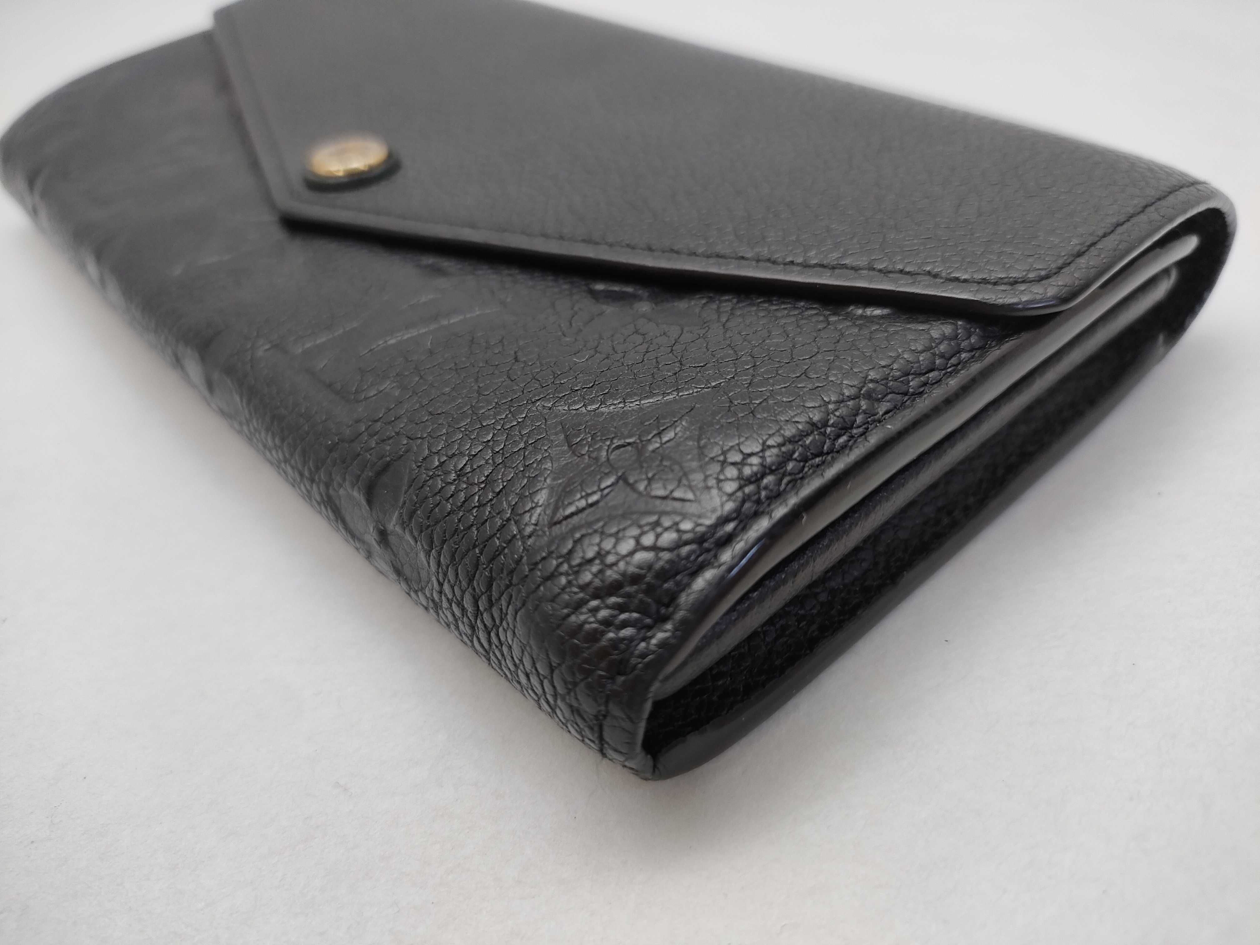 LV Feuille Sarah Noir Long Wallet M61182 Wallet — view 3