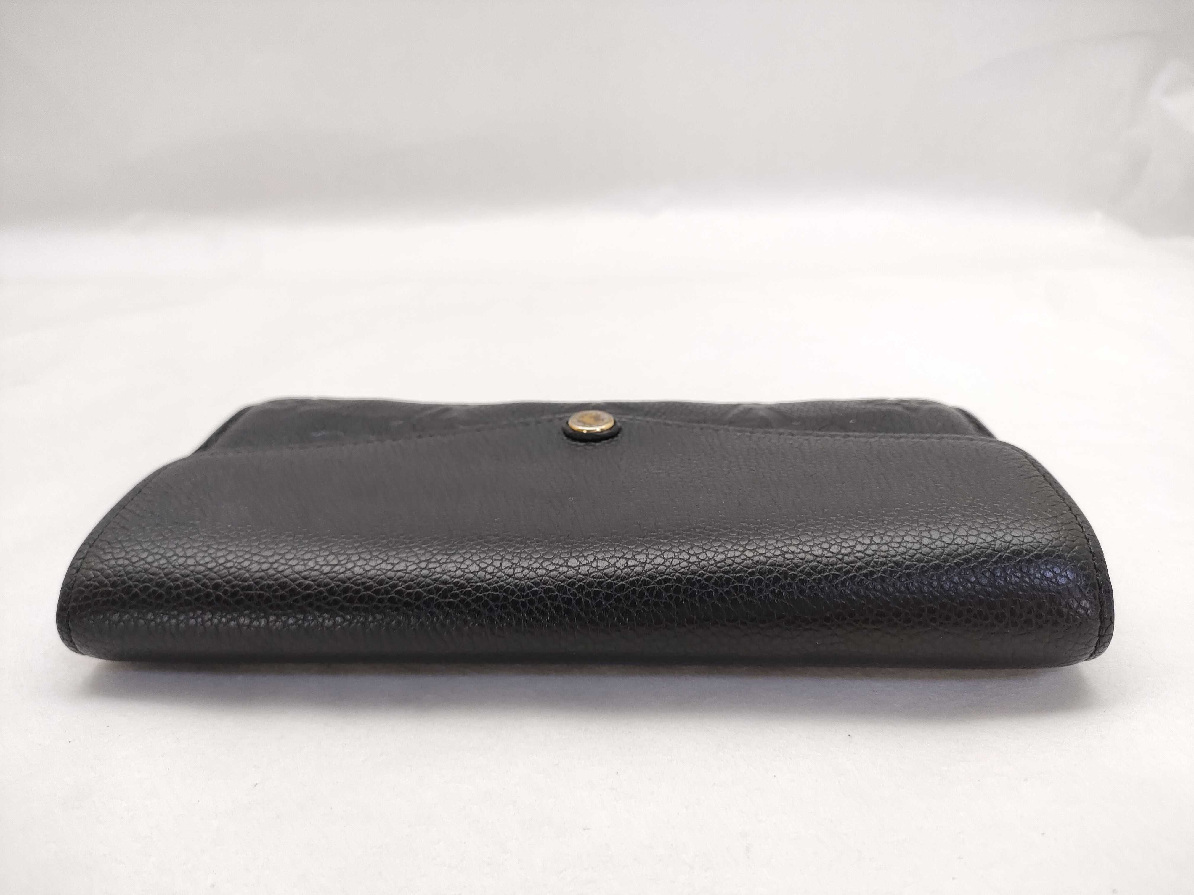 LV Feuille Sarah Noir Long Wallet M61182 Wallet — view 6