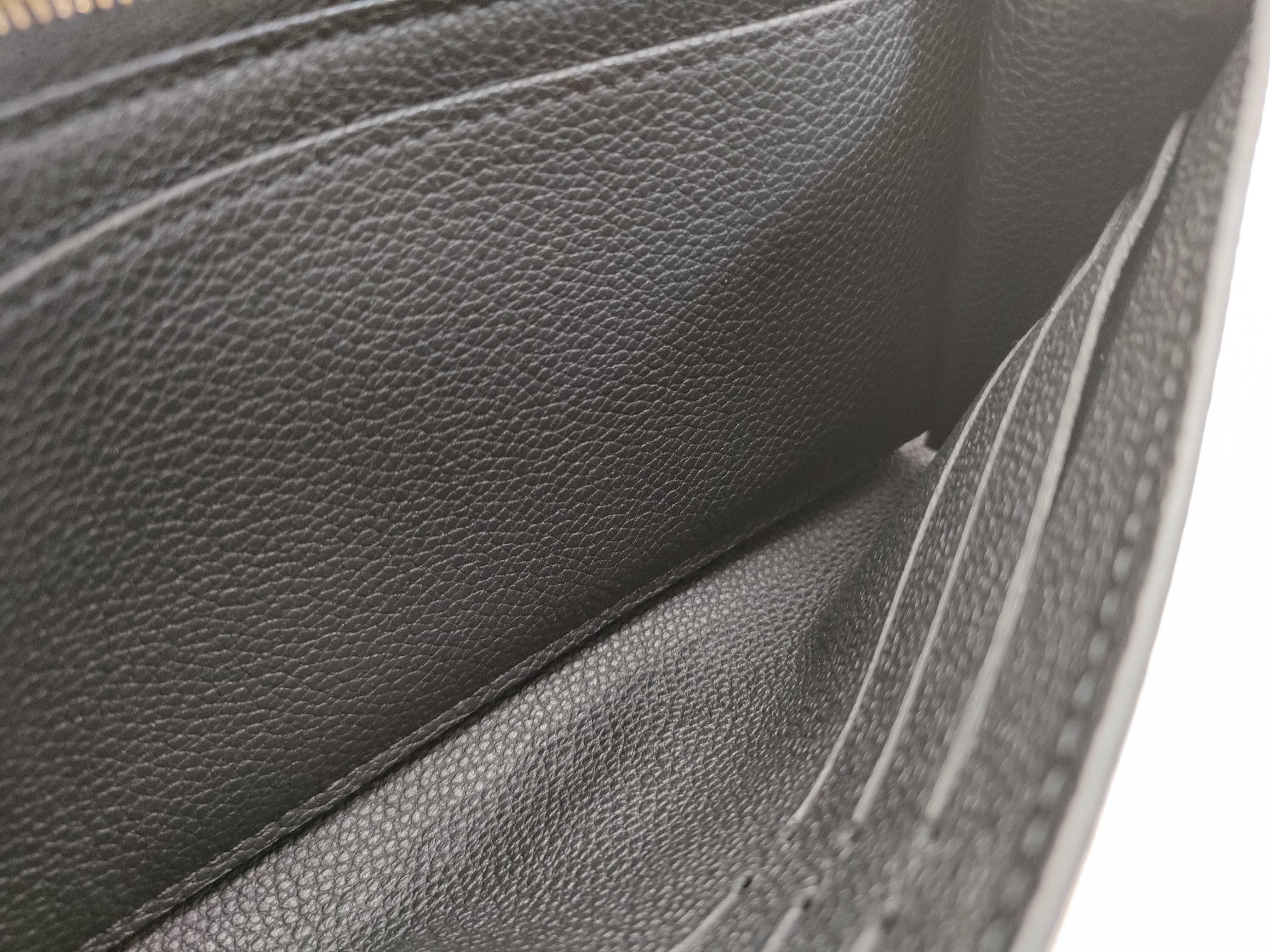 LV Feuille Sarah Noir Long Wallet M61182 Wallet — view 10
