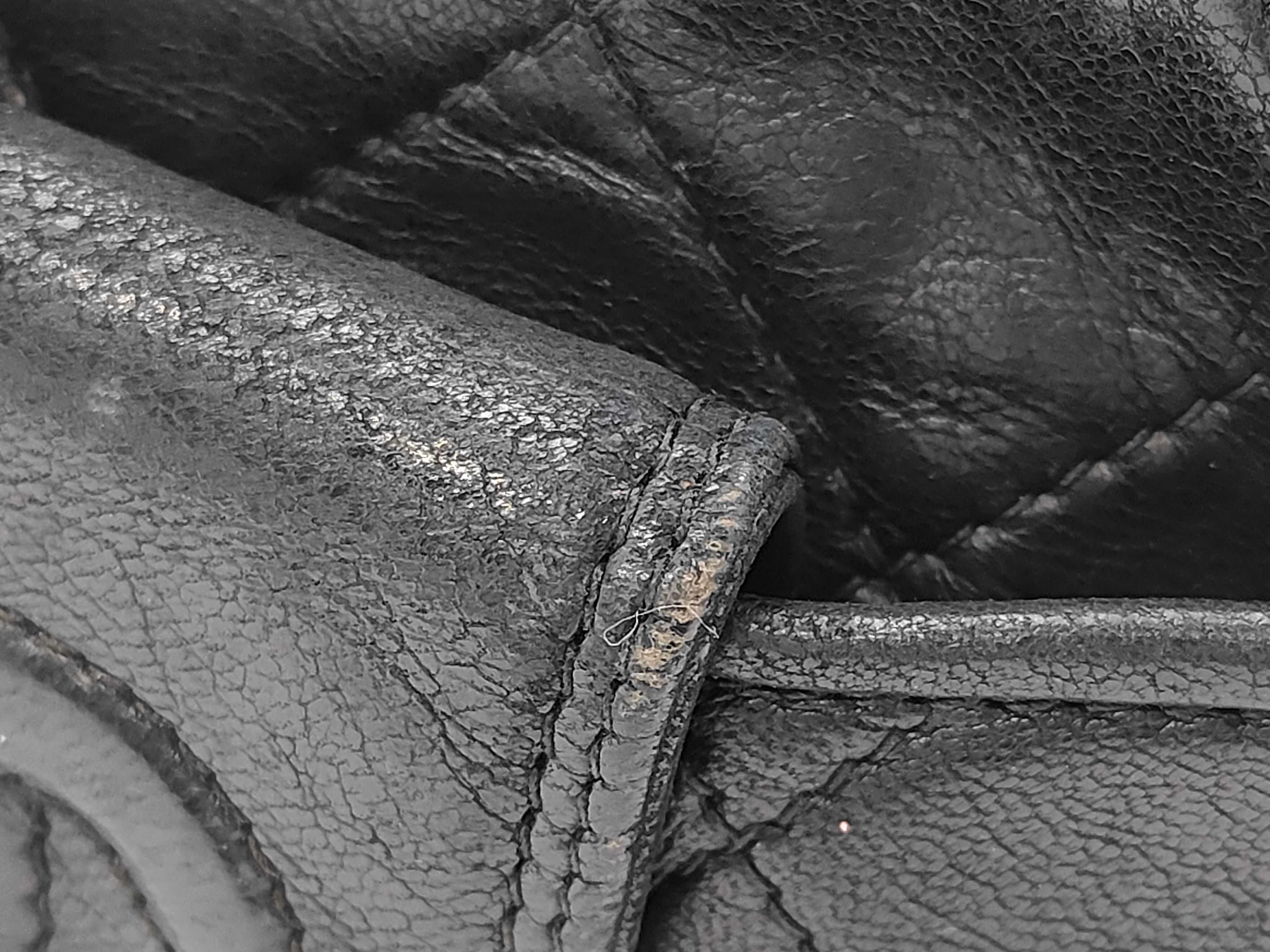 Matelassé fringed chain shoulder bag — view 14