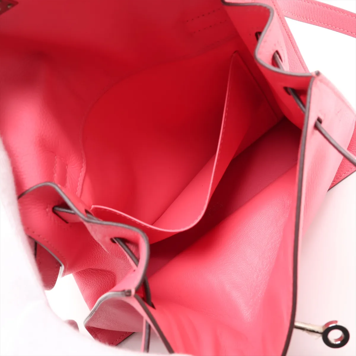 [Individually packaged] Hermes Kelly Dance 2 Veau Evercolor Rose Azalee Silver Hardware D:2019 HD X75052 — view 7