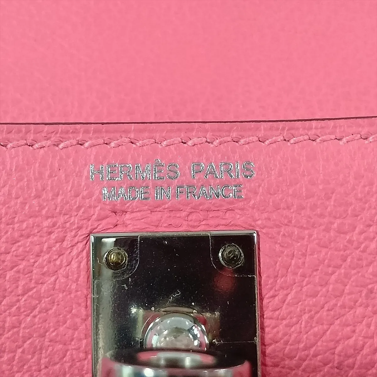 [Individually packaged] Hermes Kelly Dance 2 Veau Evercolor Rose Azalee Silver Hardware D:2019 HD X75052 — view 10