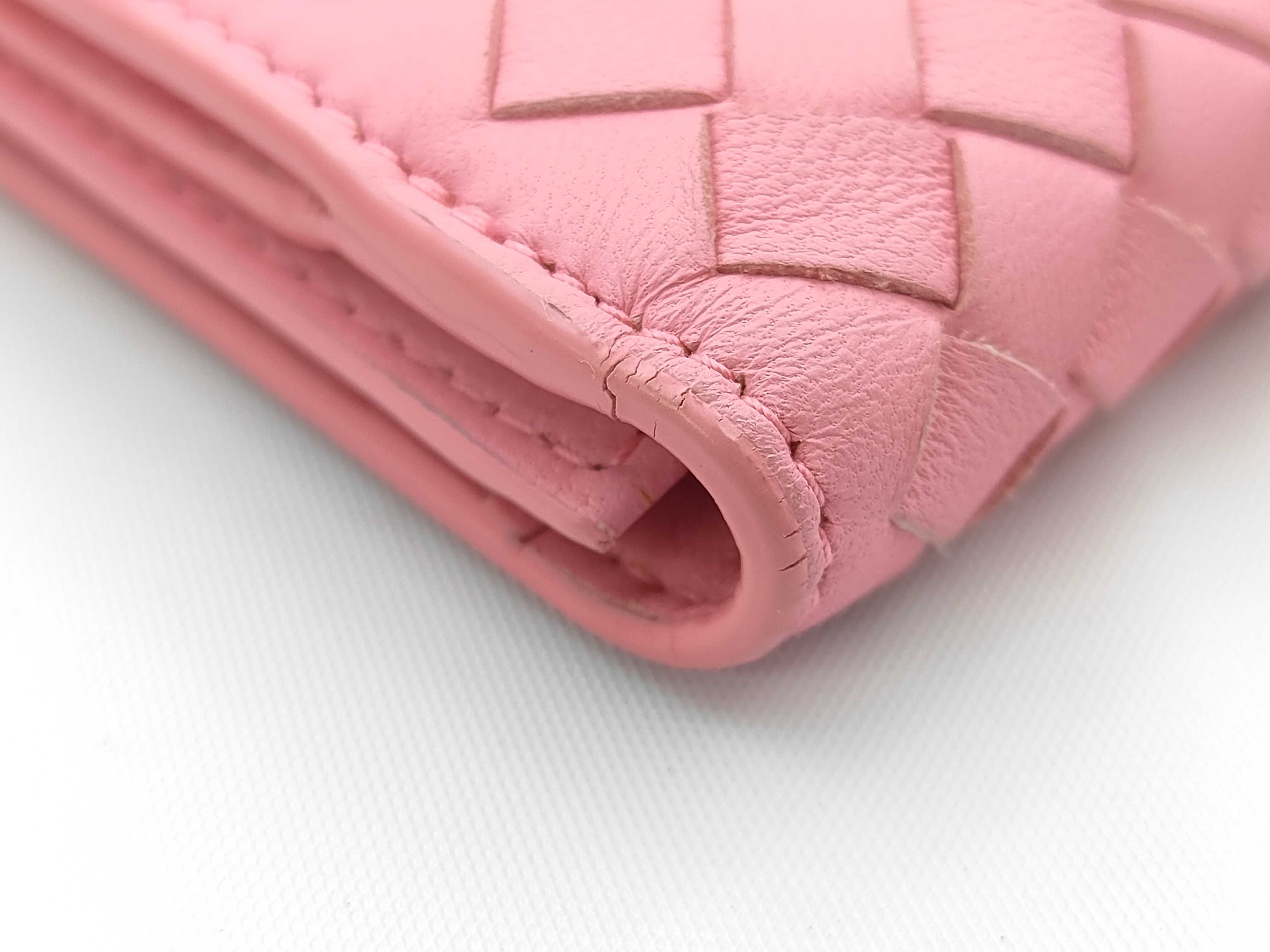 Pink Lambskin Wallet — view 3