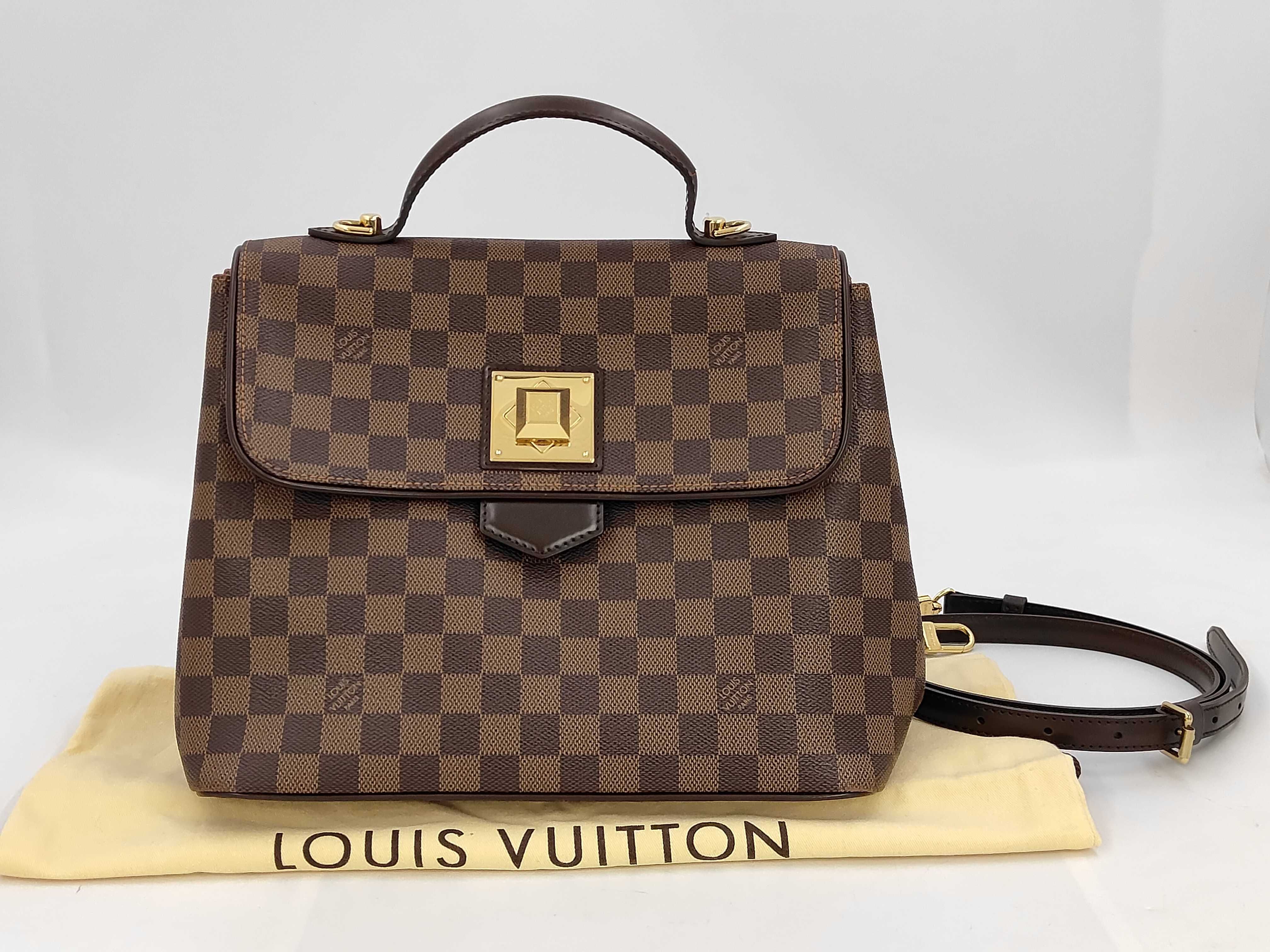 Damier Bergamo MM N41168 FL2141 Handbag
