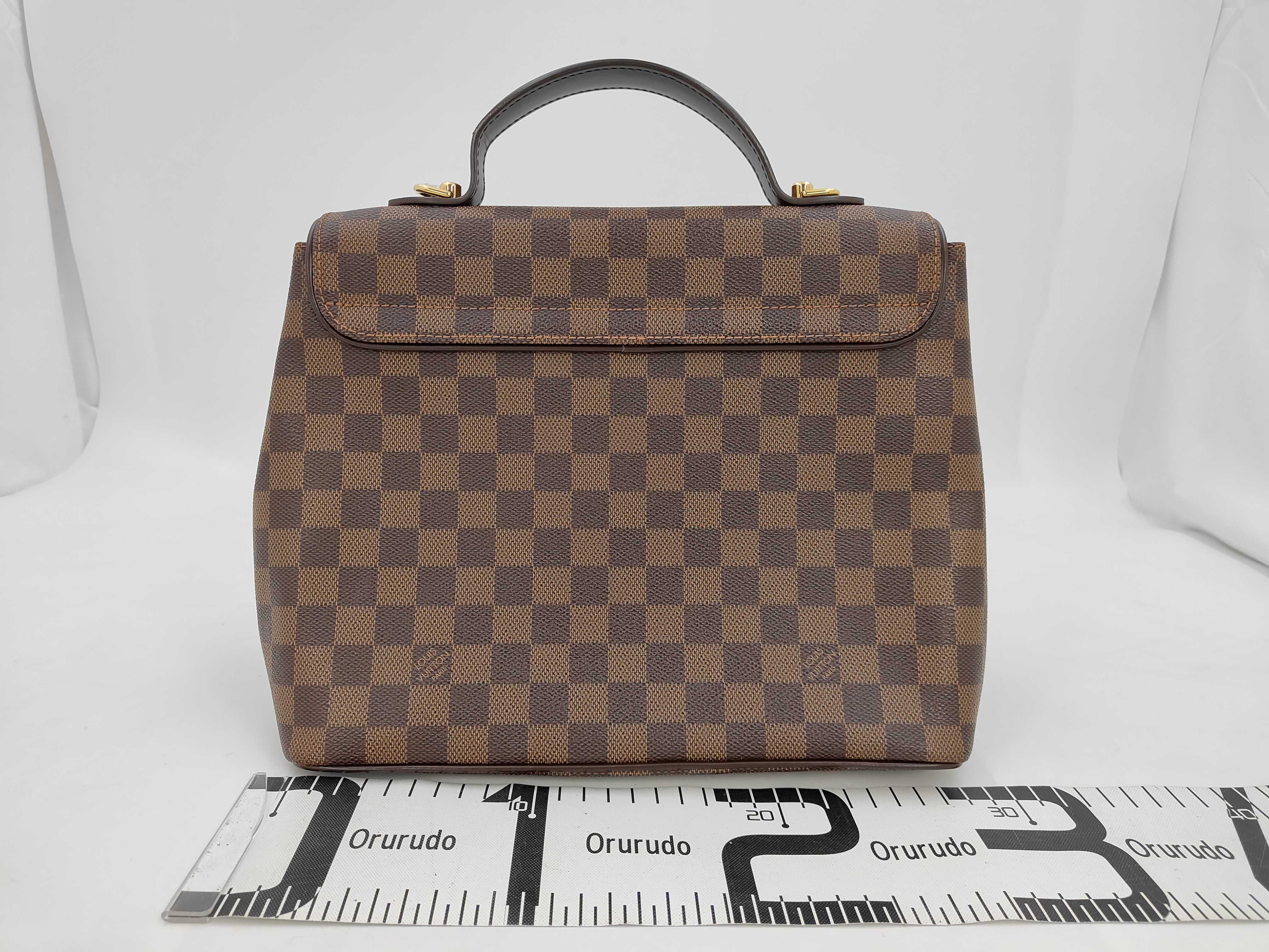 Damier Bergamo MM N41168 FL2141 Handbag — view 2