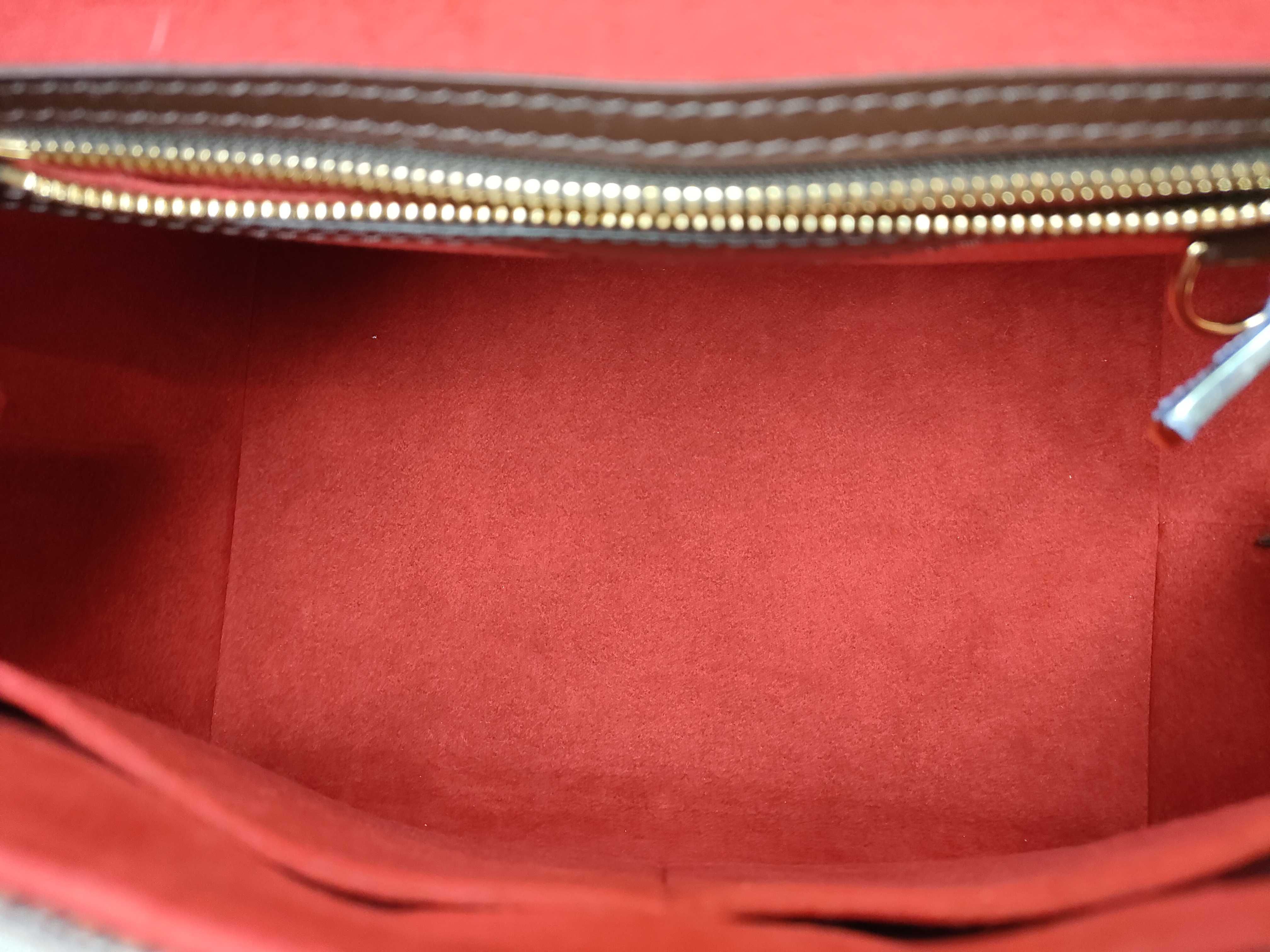 Damier Bergamo MM N41168 FL2141 Handbag — view 9