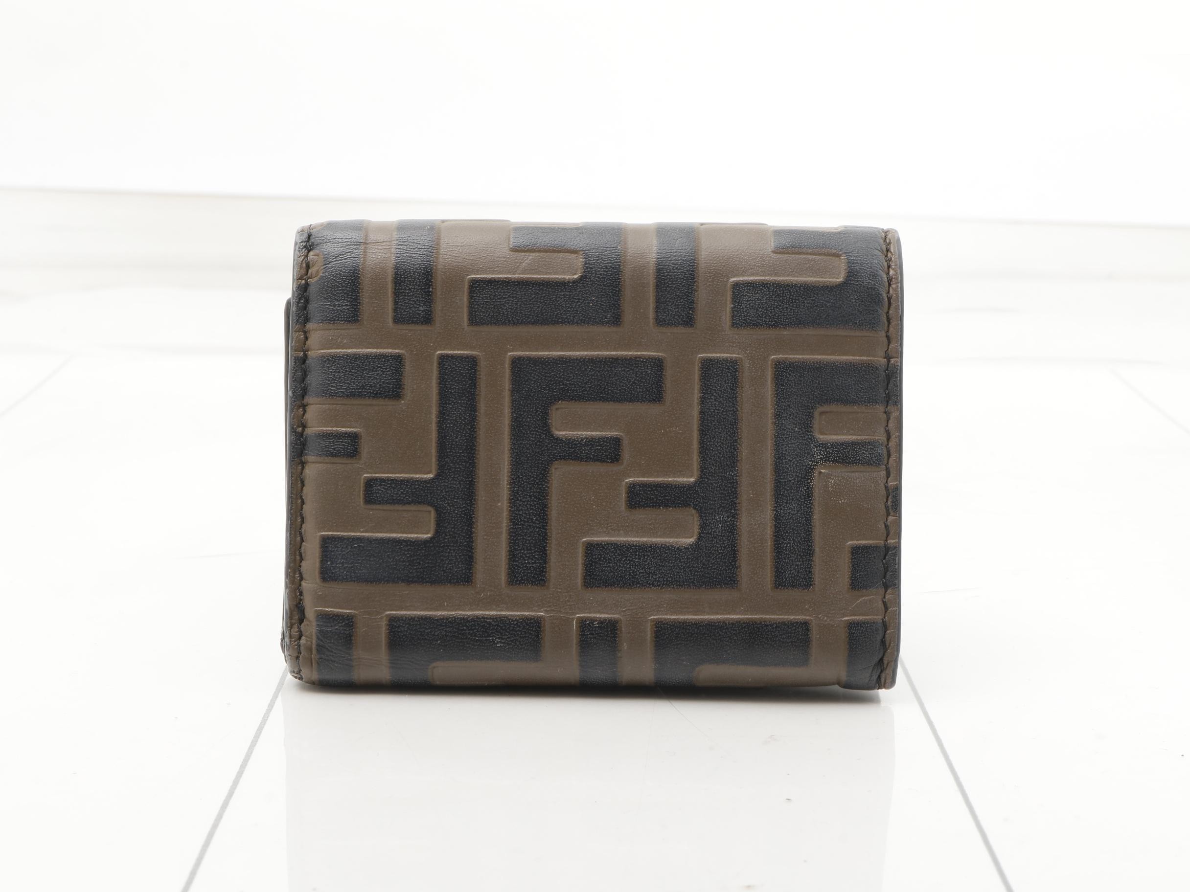 ZUCCA Compact Wallet Tri-fold Wallet — view 2