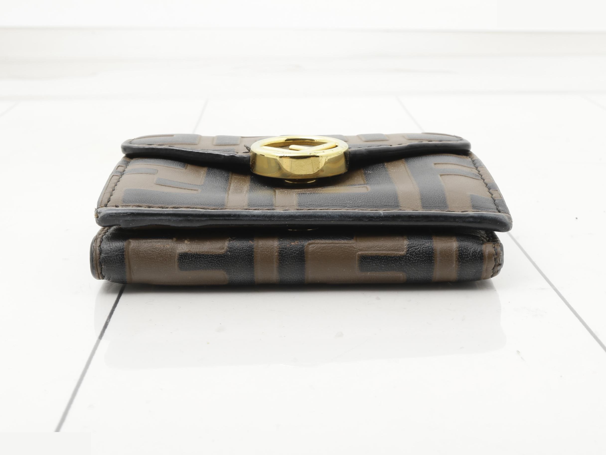 ZUCCA Compact Wallet Tri-fold Wallet — view 3