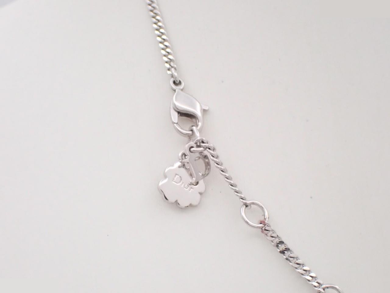 heart rhinestone necklace, with box and chain (approx. 46cm). — view 2