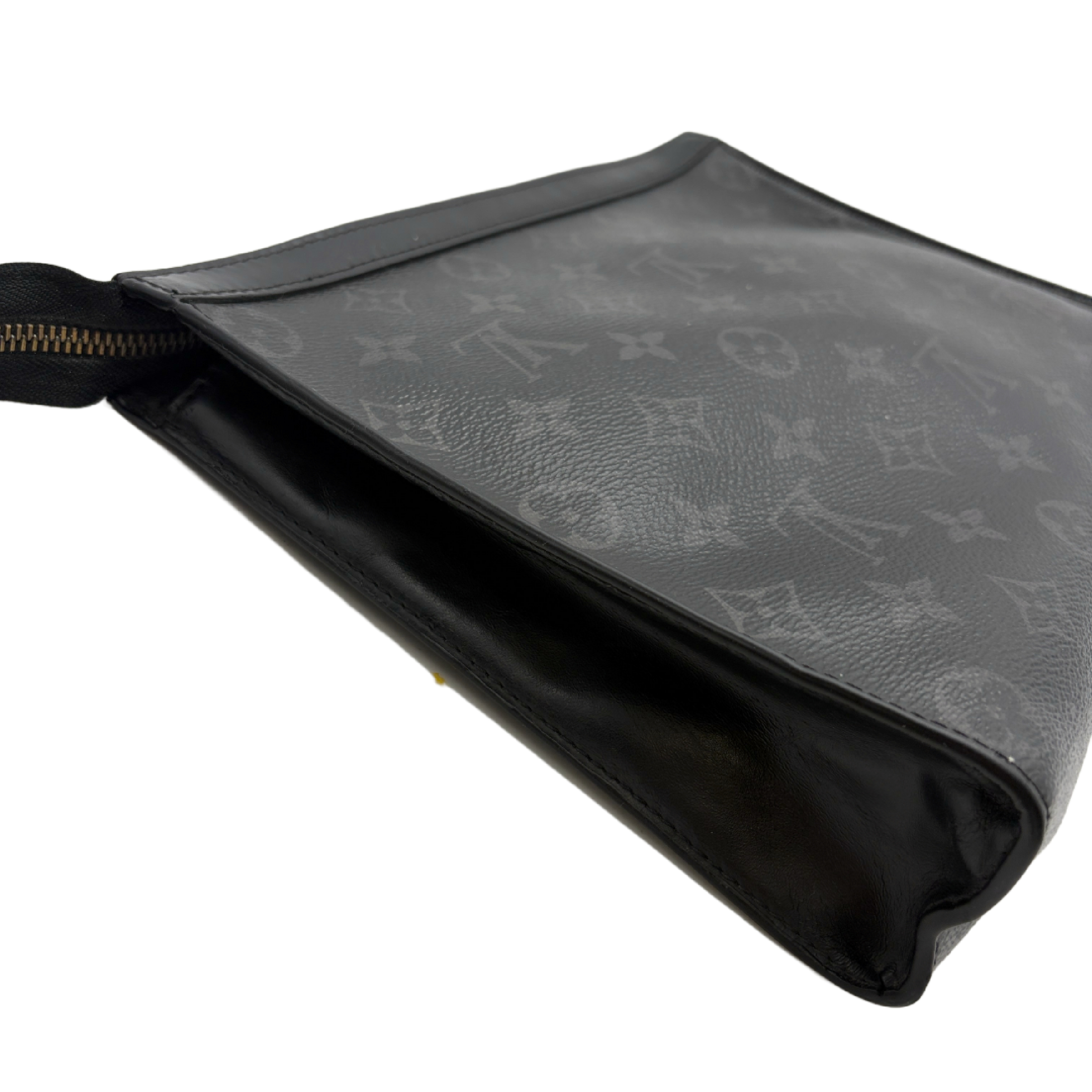 Monogram Eclipse Pochette Voyage MM Clutch Bag — view 3