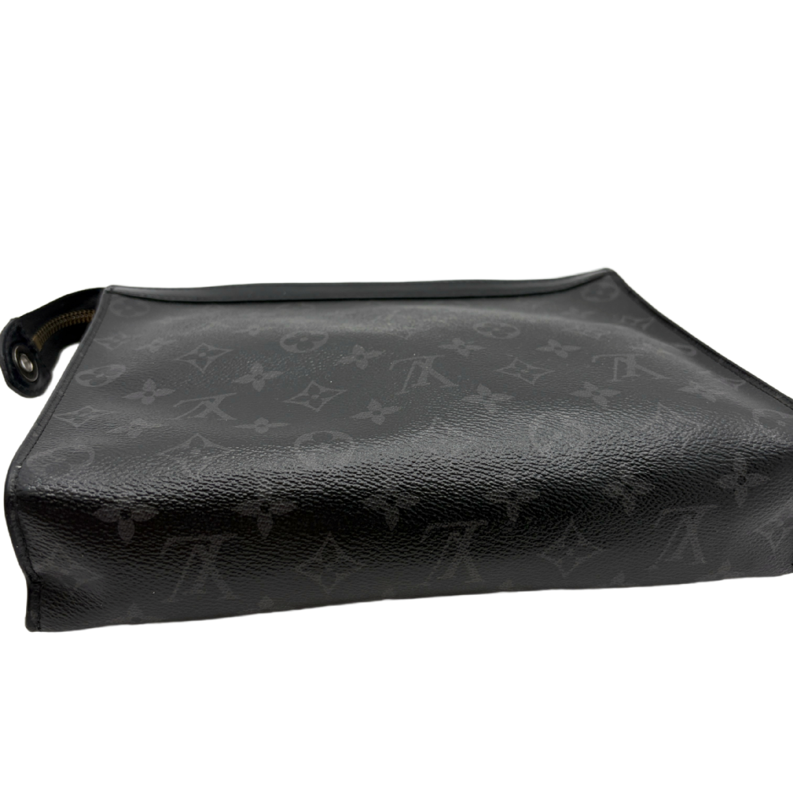 Monogram Eclipse Pochette Voyage MM Clutch Bag — view 5