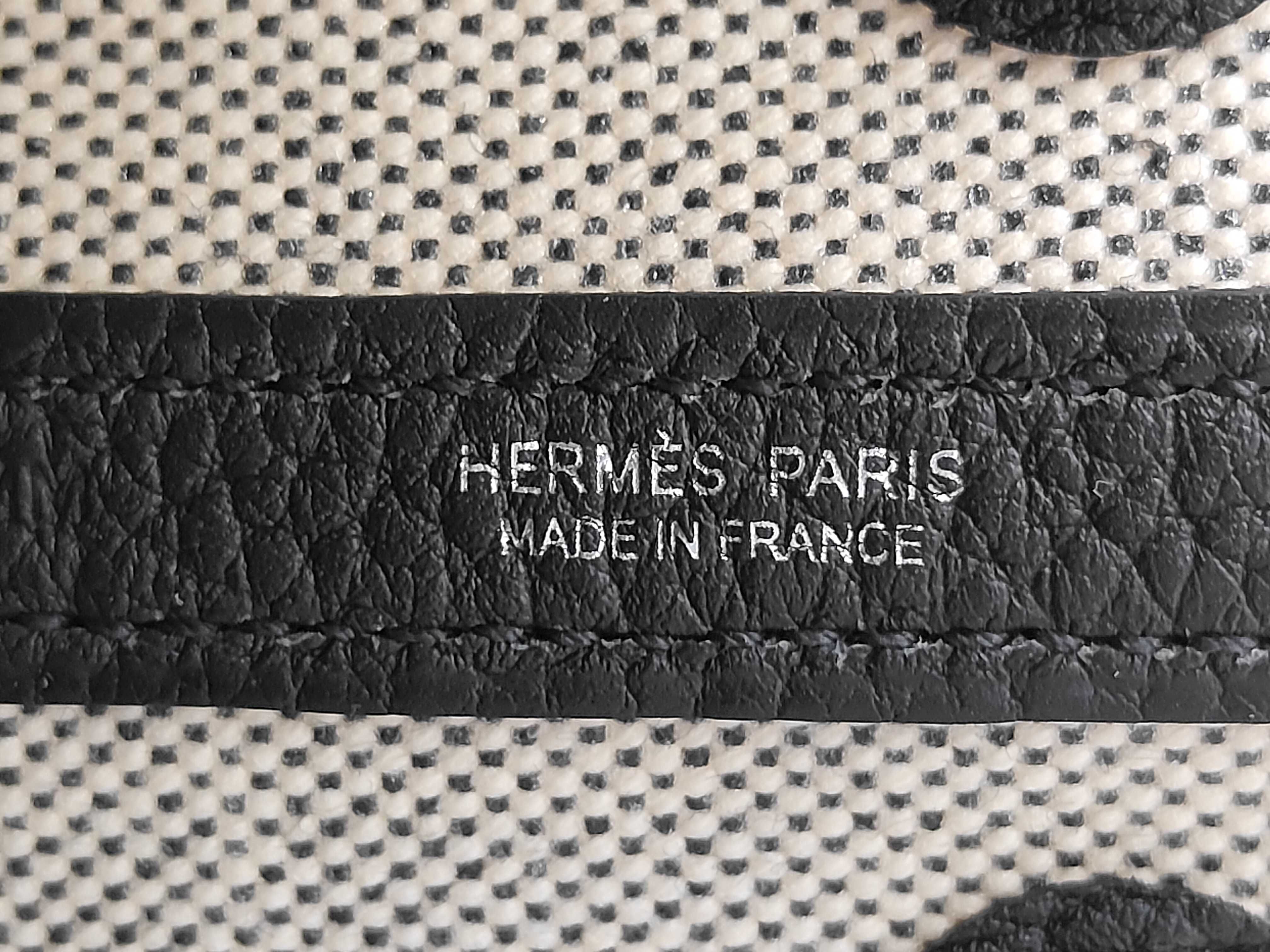 Neo Garden 23 Toile/Negonda Ecru/Black Handbag (G stamp) — view 9