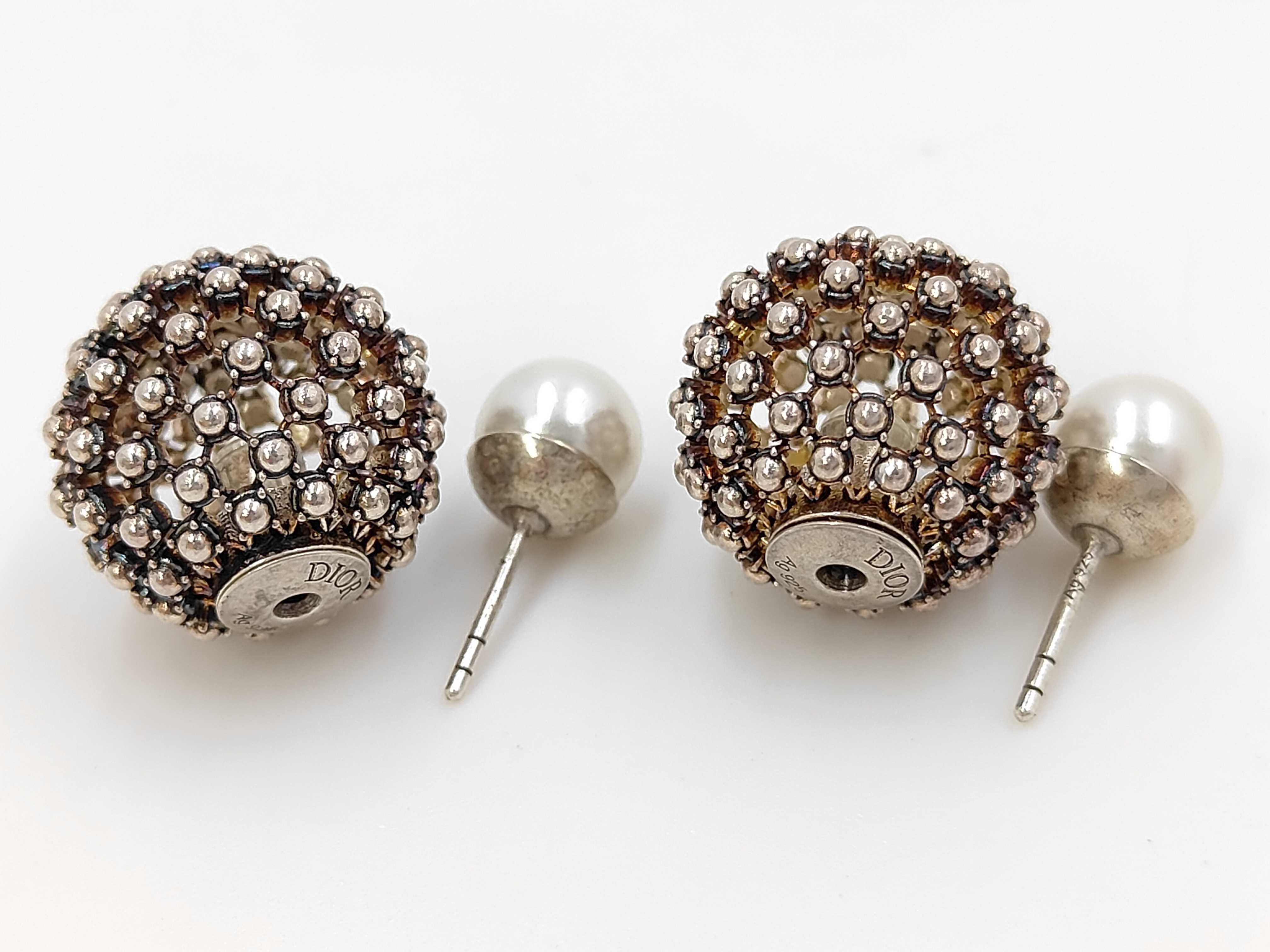Tribal Ag925 Pearl Earrings — view 4