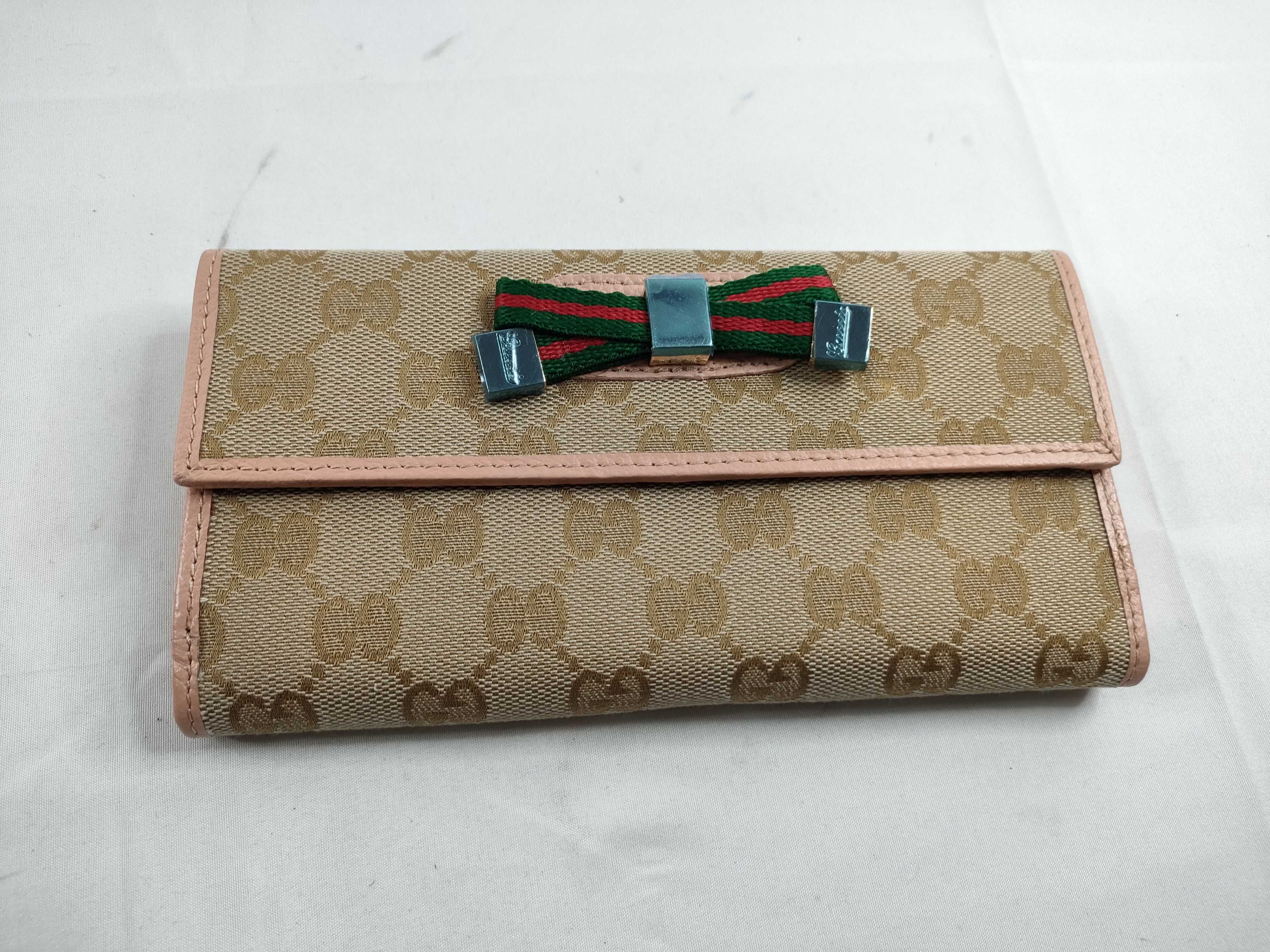 GG Canvas Wallet