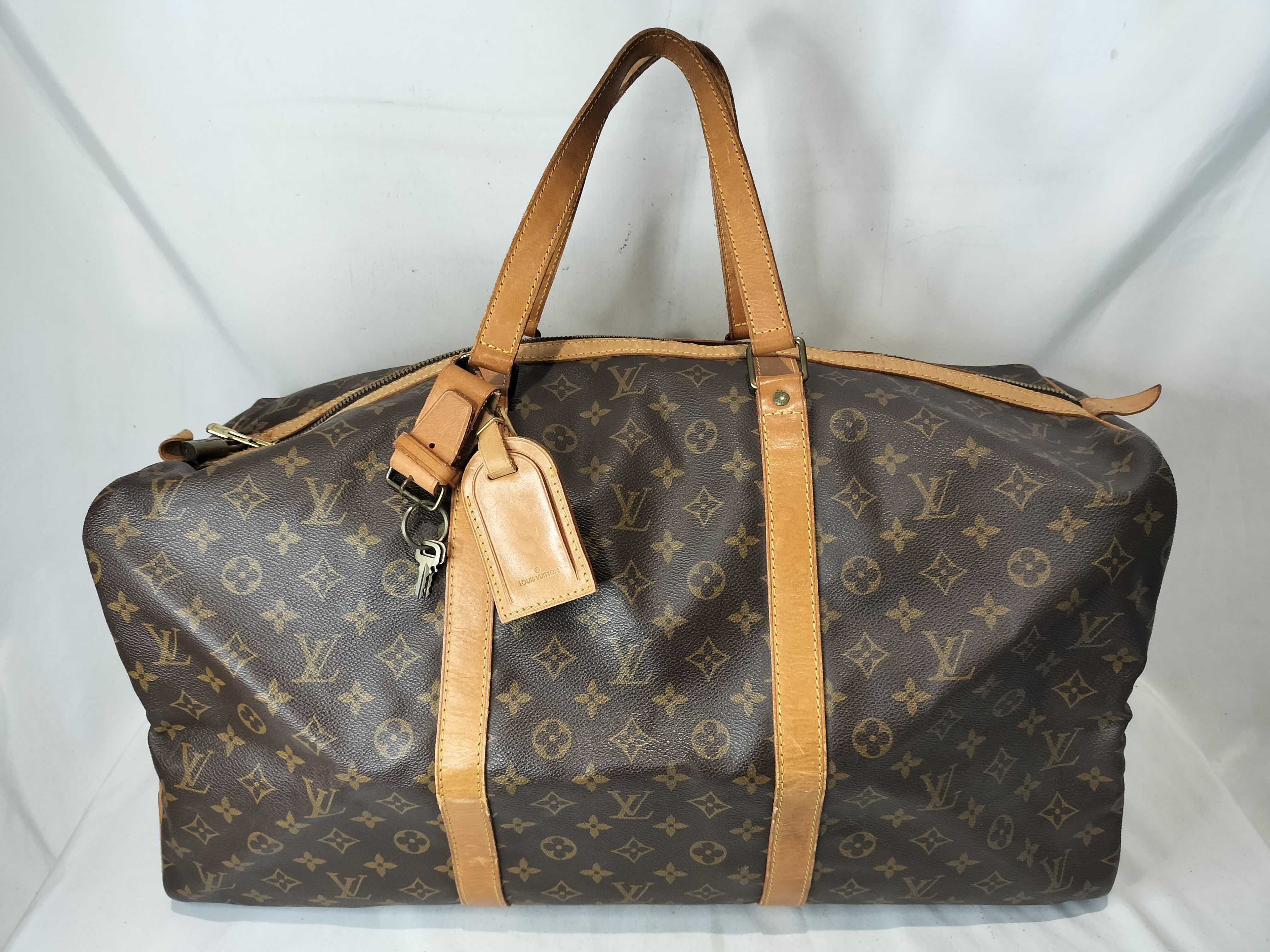 Monogram M41424 Keepall 55 Boston Bag