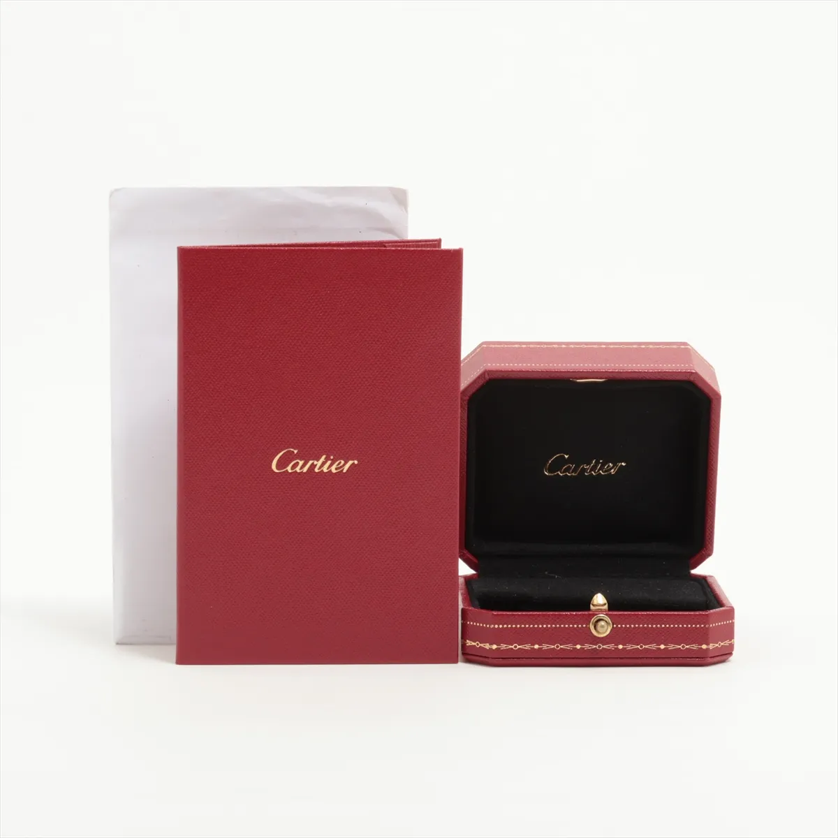 Juste un Clou Earrings, 750 (WG), 5.1g, KTF408, with pierced earrings, one earring backing is aftermarket, B8301236 — view 7
