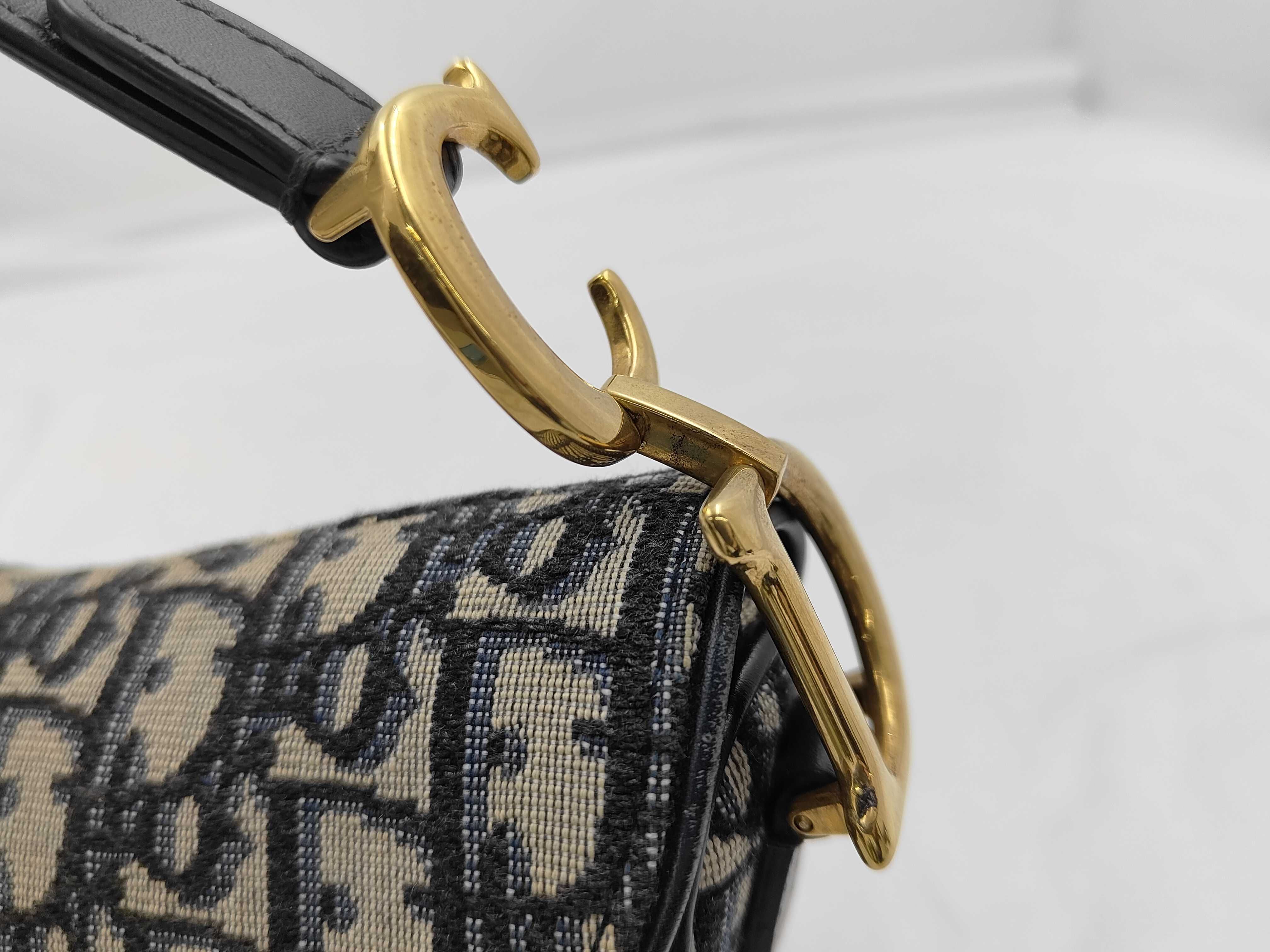 Oblique Saddle Handbag — view 12