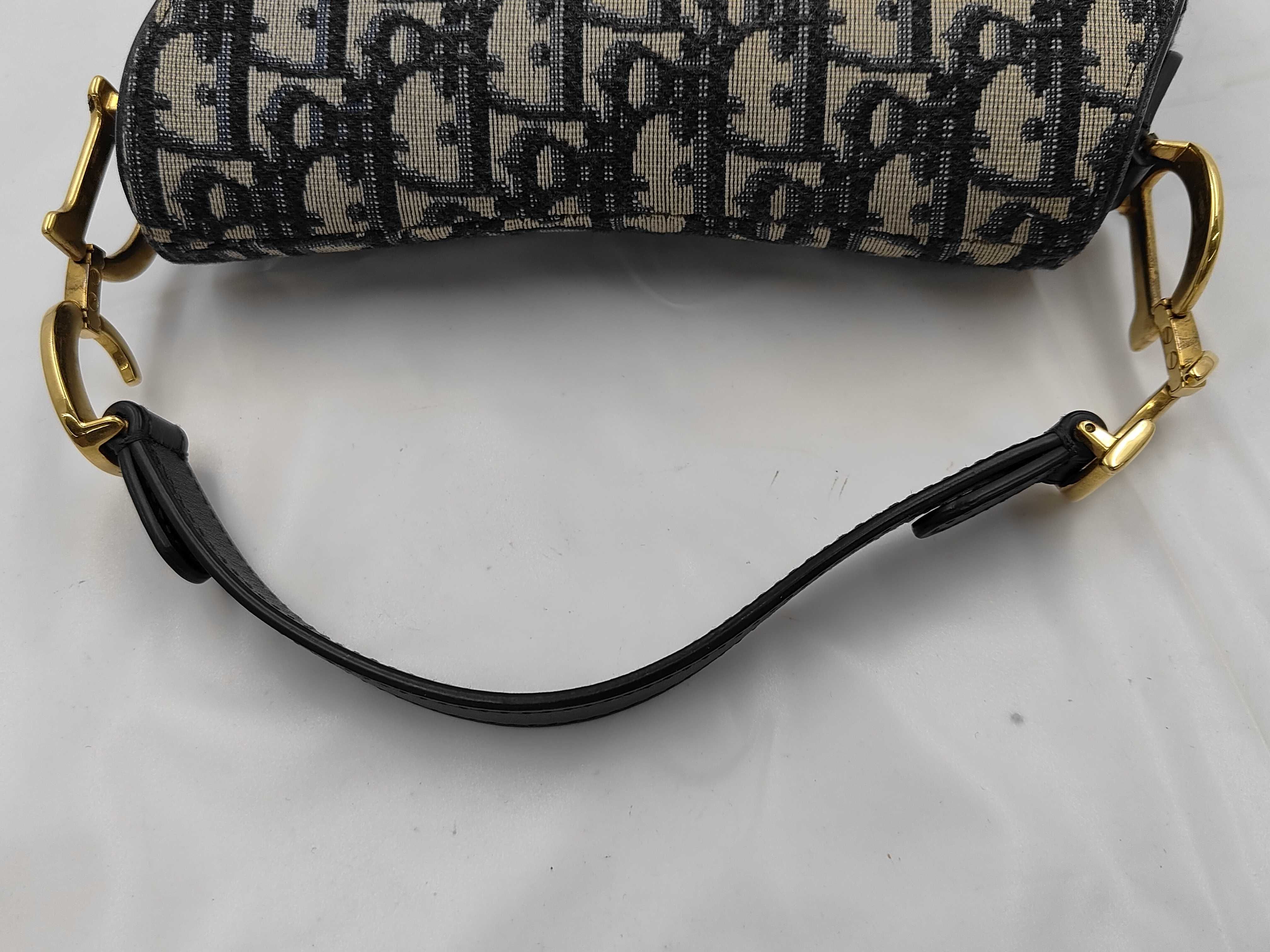 Oblique Saddle Handbag — view 3